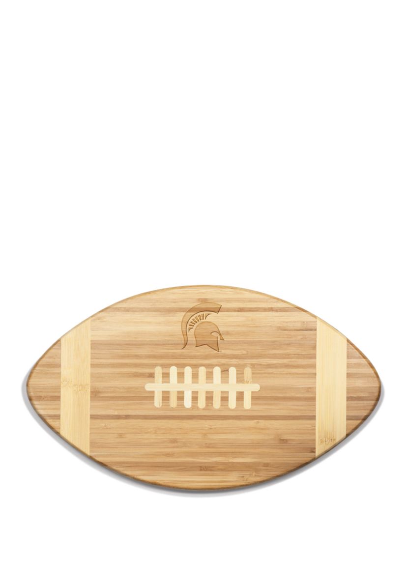 NCAA Michigan State Spartans Touchdown! Football Cutting Board & Serving Tray