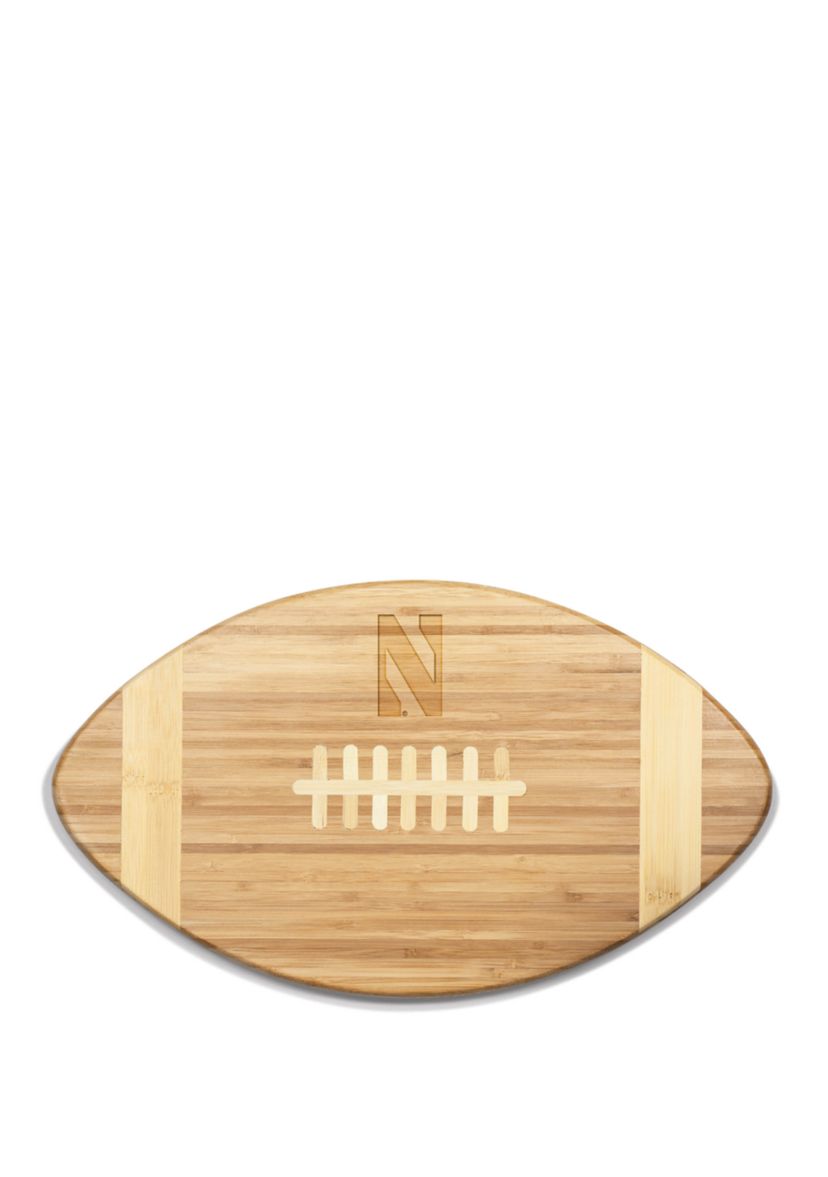 NCAA Northwestern Wildcats Touchdown! Football Cutting Board & Serving Tray
