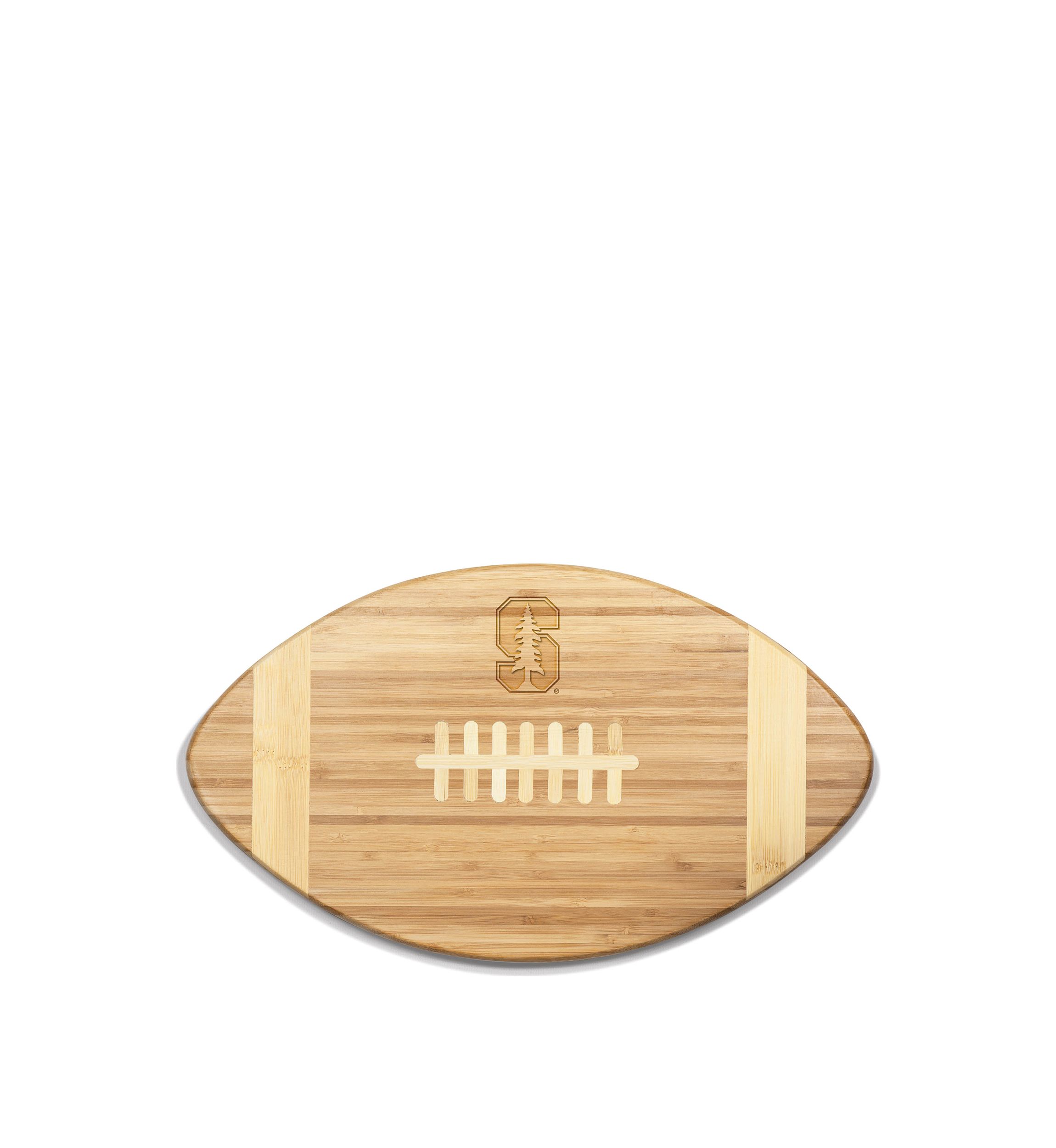 NCAA Stanford Cardinals Touchdown! Football Cutting Board & Serving Tray