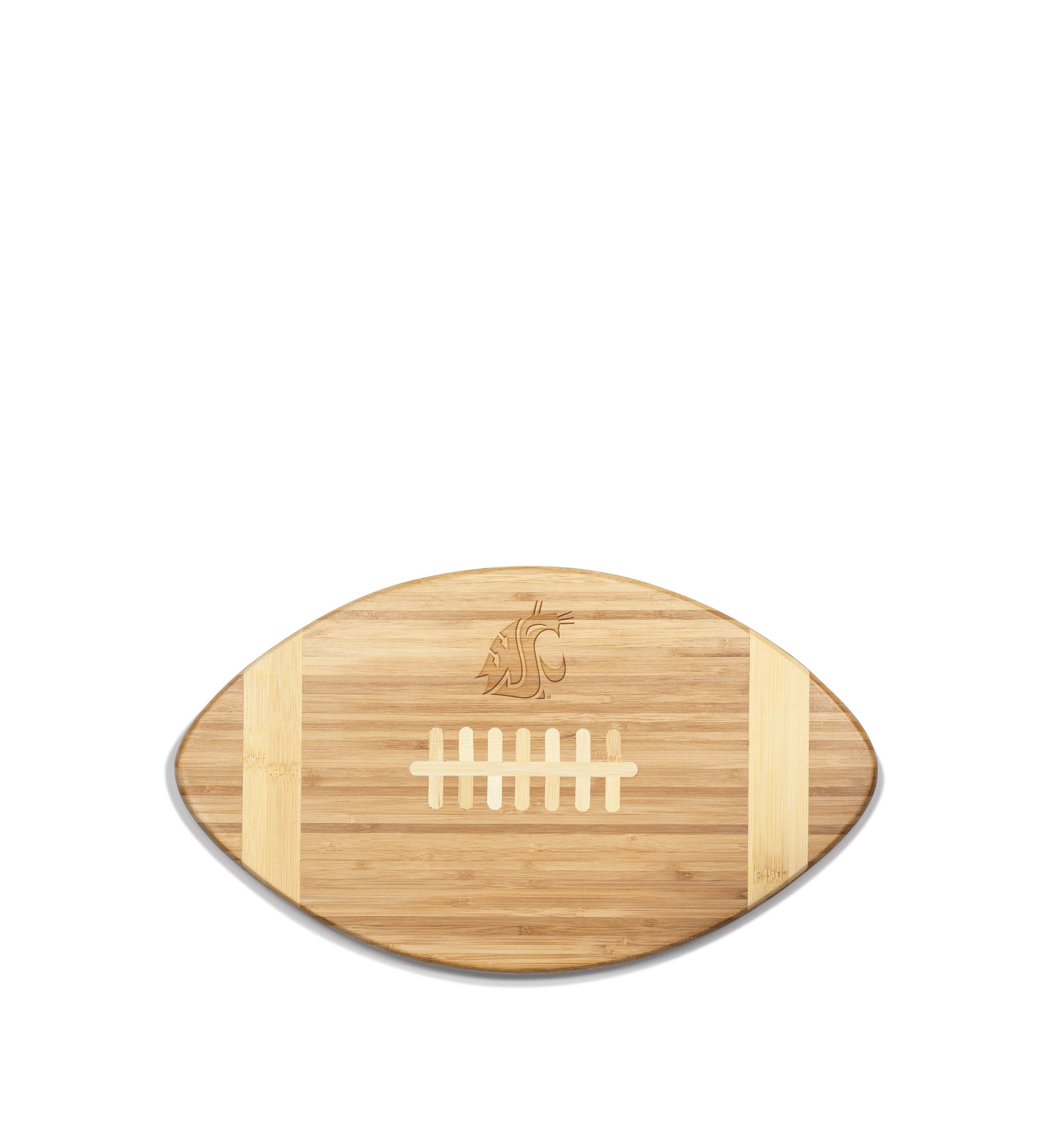 NCAA Washington State Cougars Touchdown! Football Cutting Board & Serving Tray