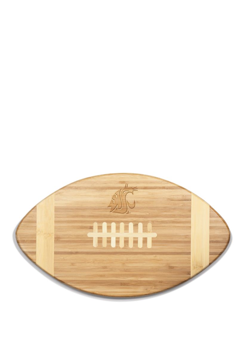 NCAA Washington State Cougars Touchdown! Football Cutting Board & Serving Tray