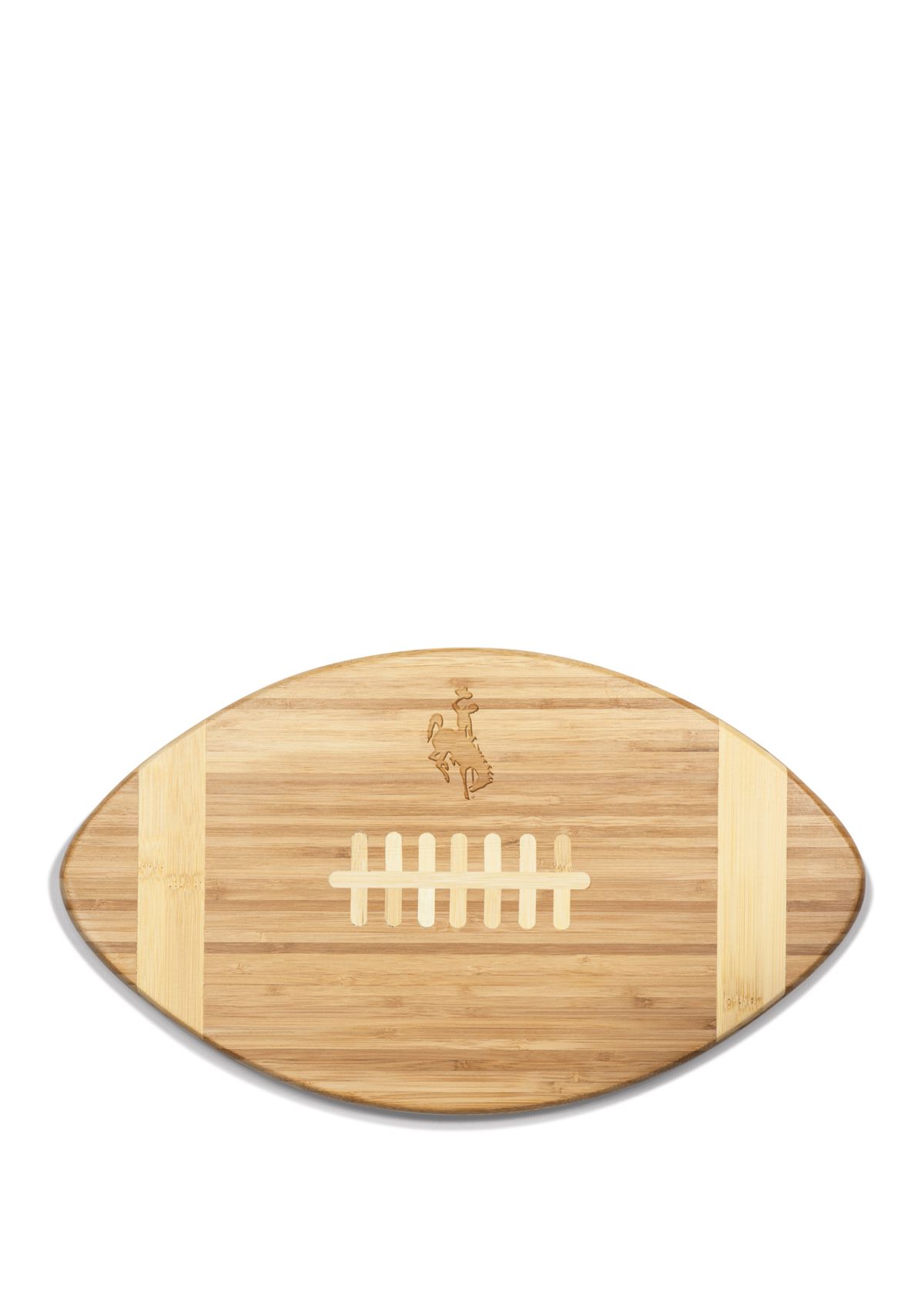 NCAA Wyoming Cowboys Touchdown! Football Cutting Board & Serving Tray