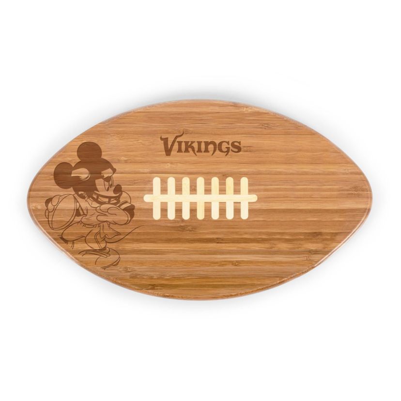 Disney NFL Cobrand Minnesota Vikings Mickey Mouse Touchdown! Pro Football Cutting Board & Serving Tray