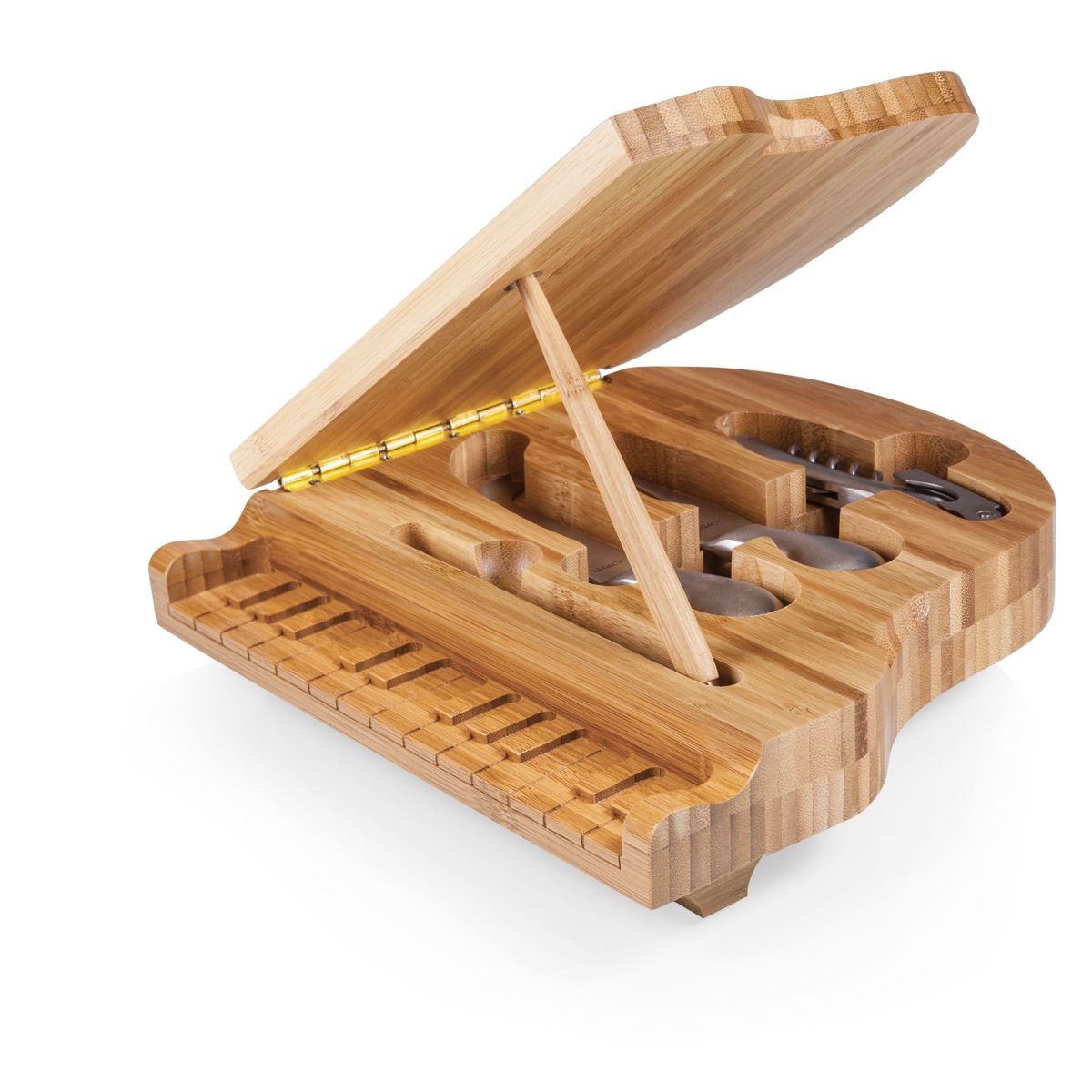 Piano Cheese Cutting Board & Tools Set