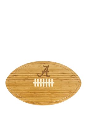 Toscana NCAA Alabama Crimson Tide Kickoff Football Cutting Board  Serving Tray