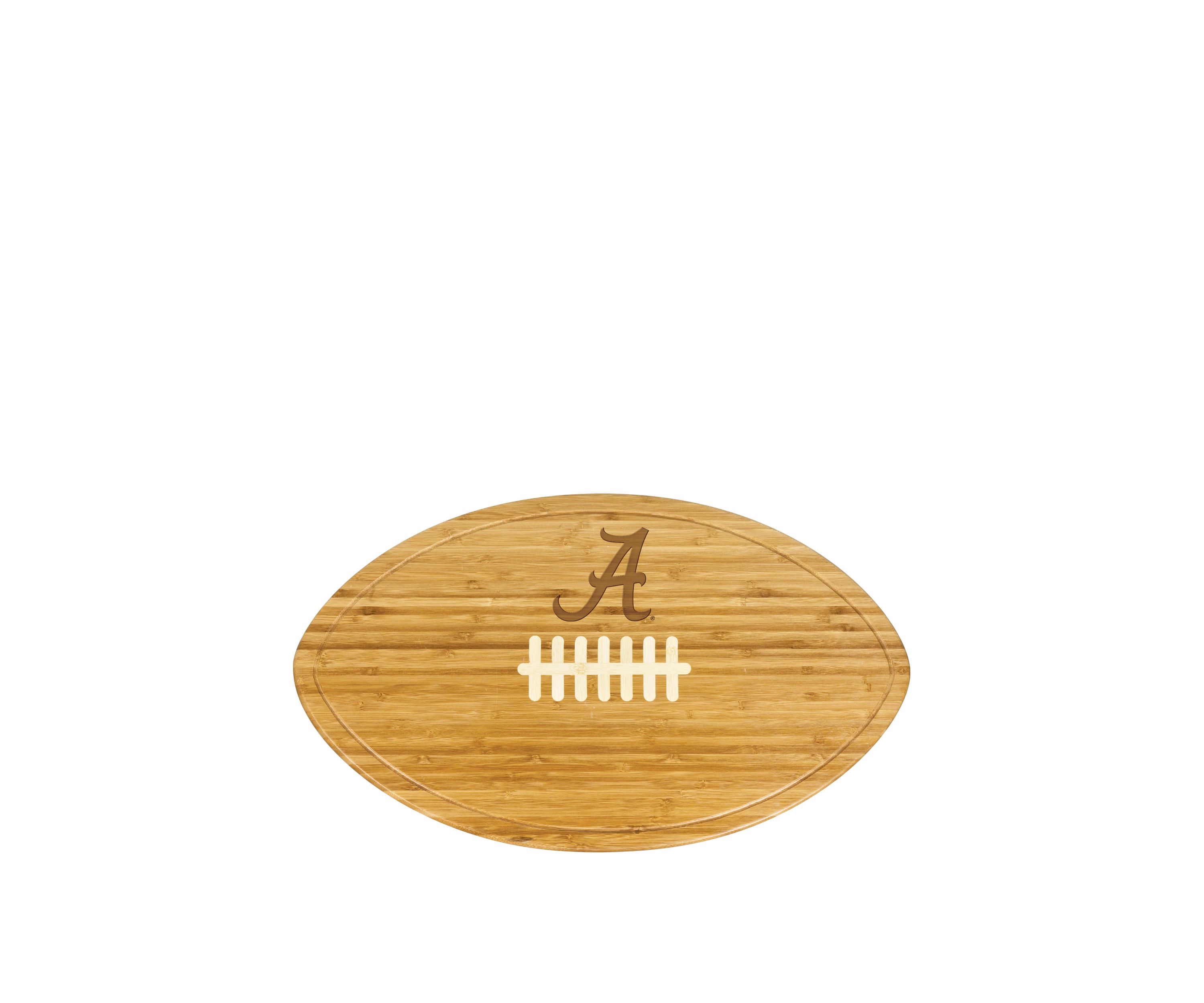 NCAA Alabama Crimson Tide Kickoff Football Cutting Board & Serving Tray