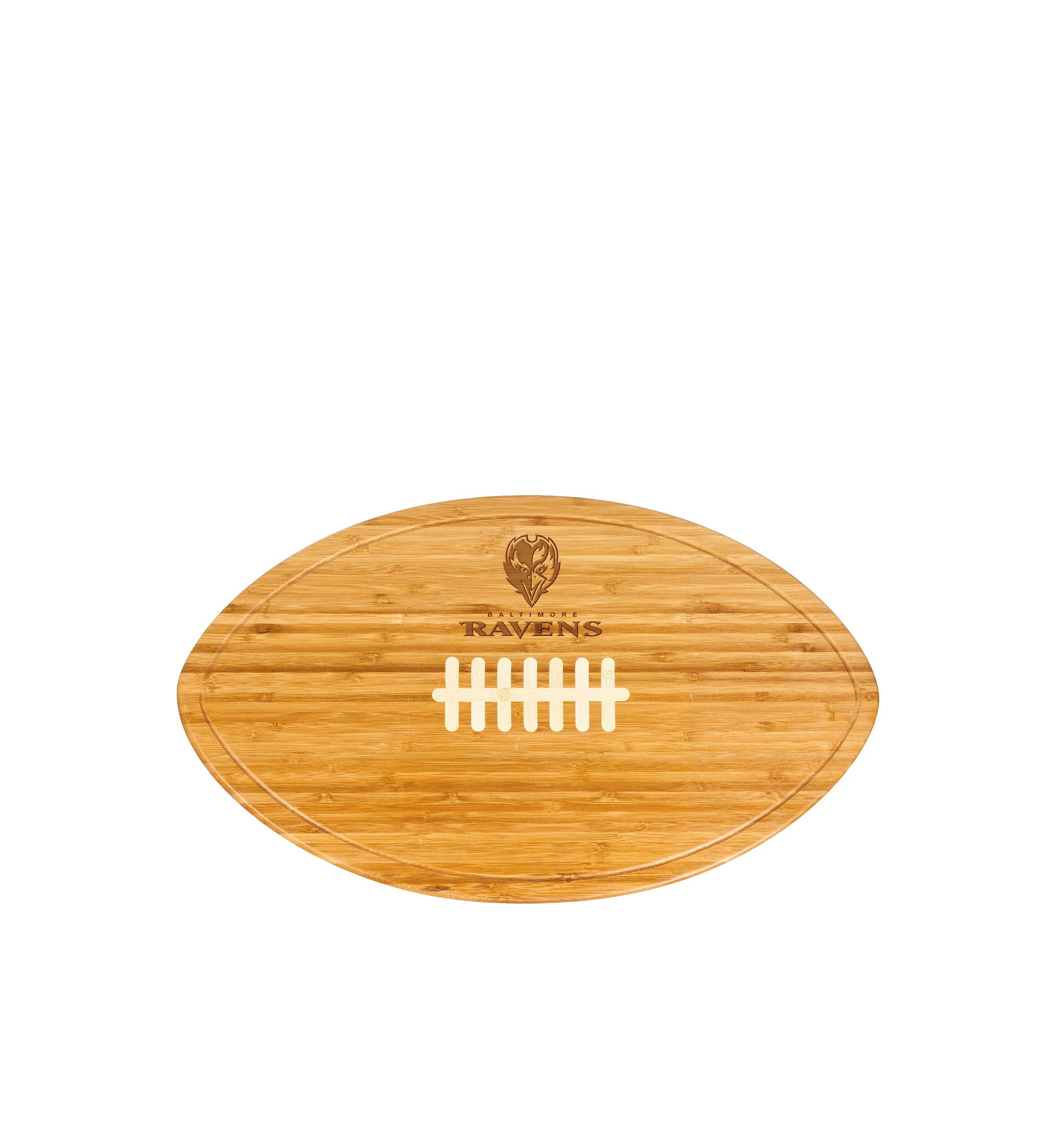 Baltimore Ravens Kickoff Bamboo Serving Tray