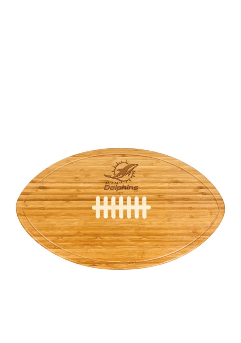 Miami Dolphins Kickoff Bamboo Serving Tray