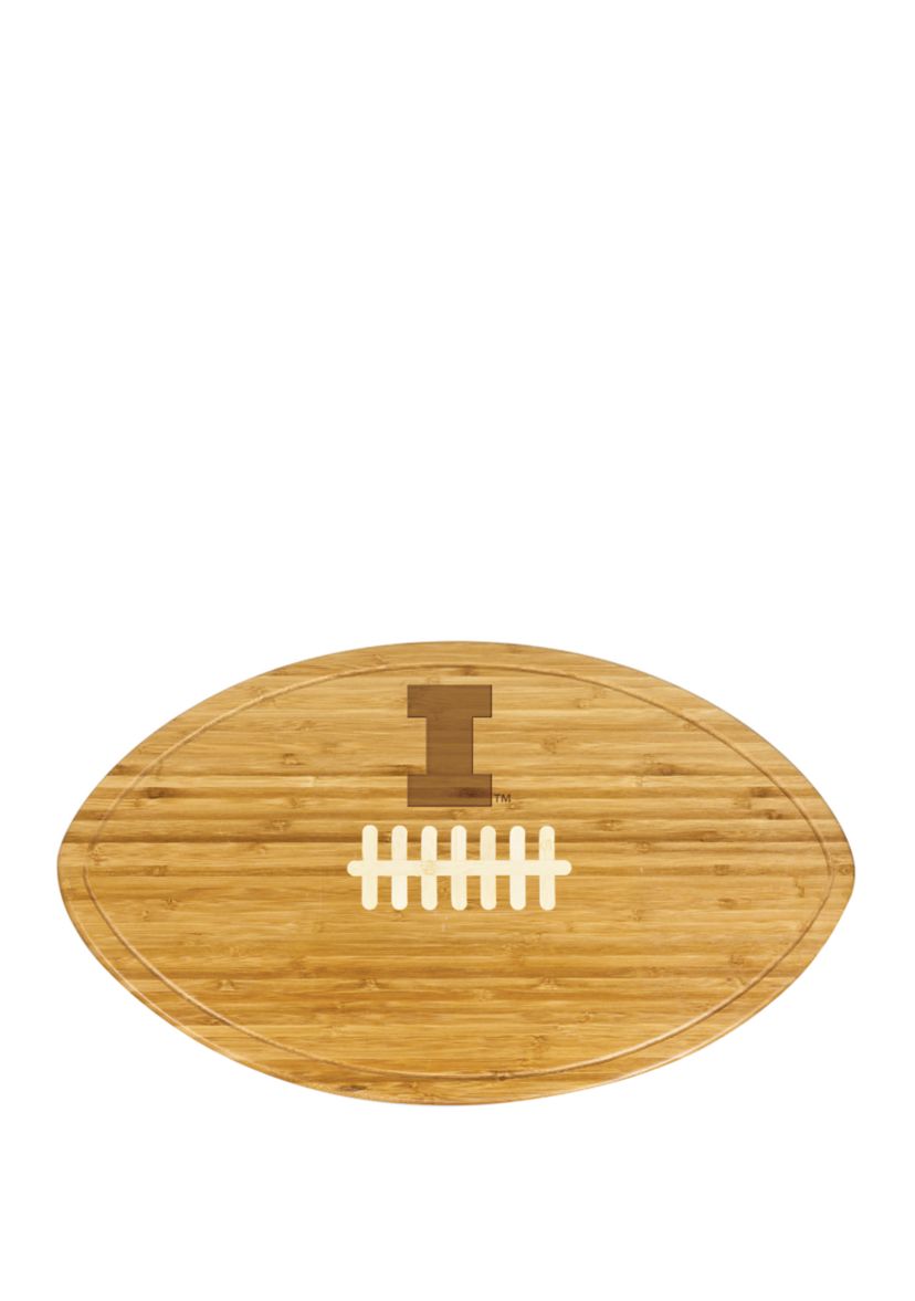 NCAA Illinois Fighting Illini Kickoff Football Cutting Board & Serving Tray