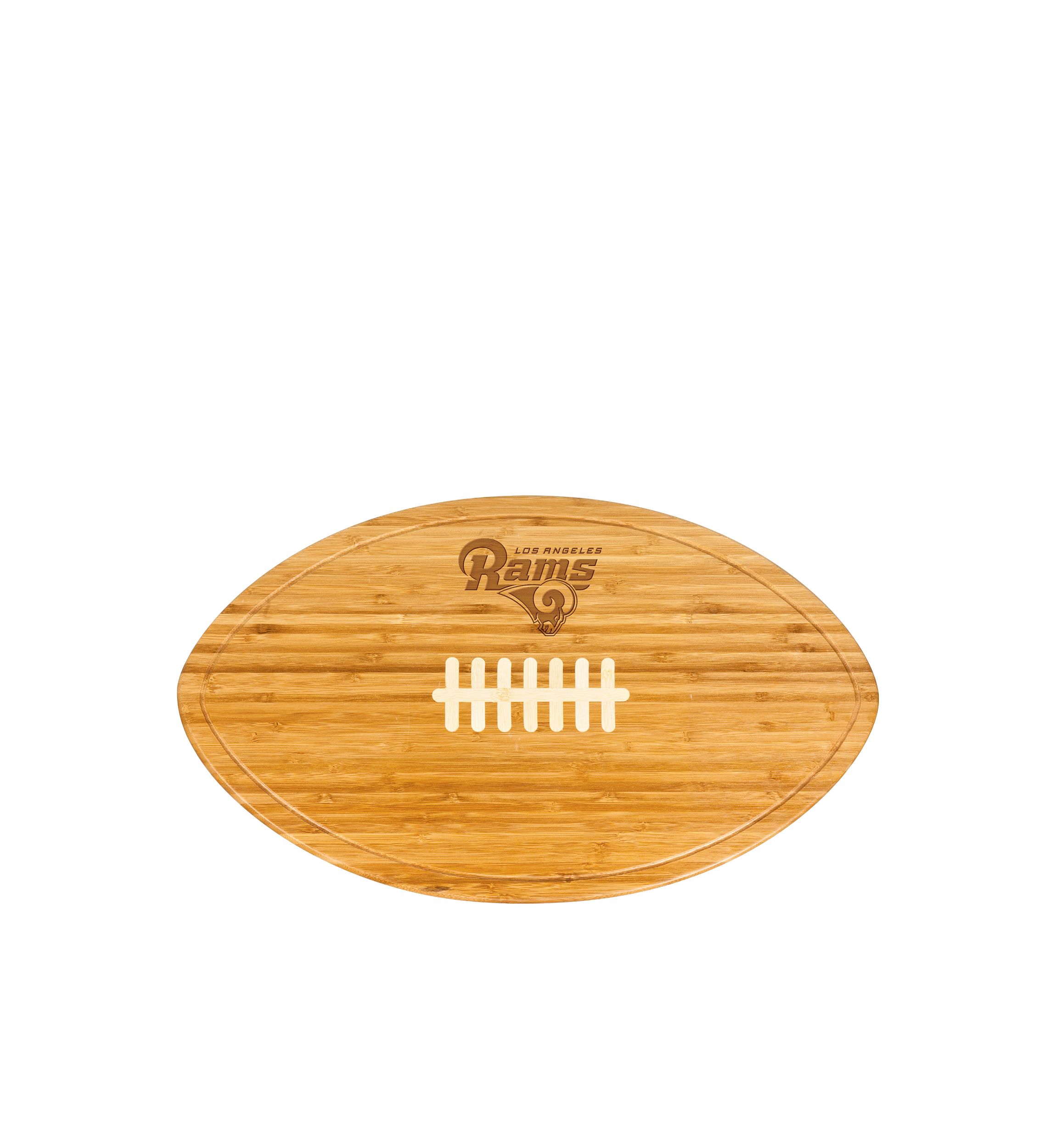 LA Rams Kickoff Bamboo Serving Tray