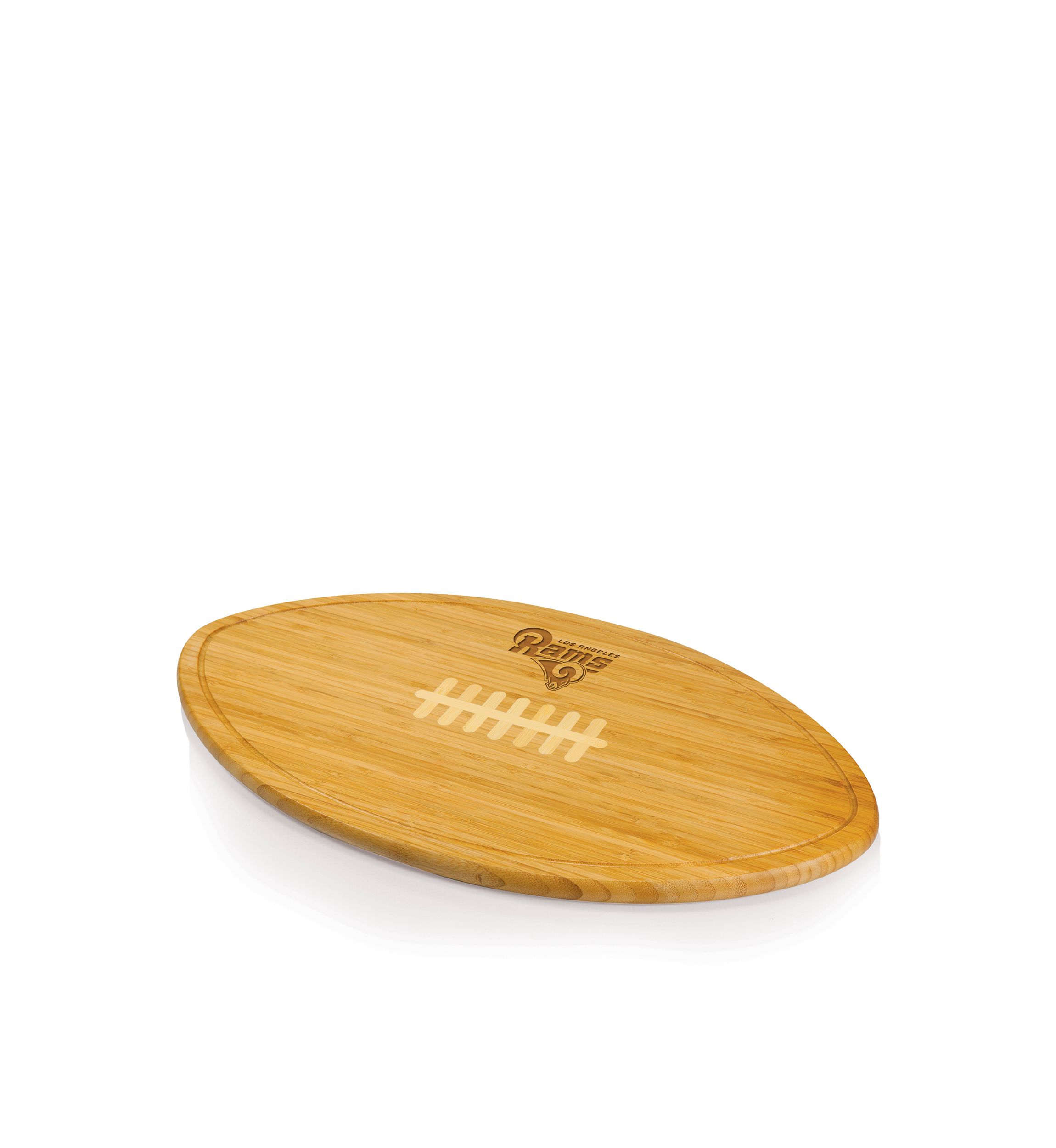LA Rams Kickoff Bamboo Serving Tray