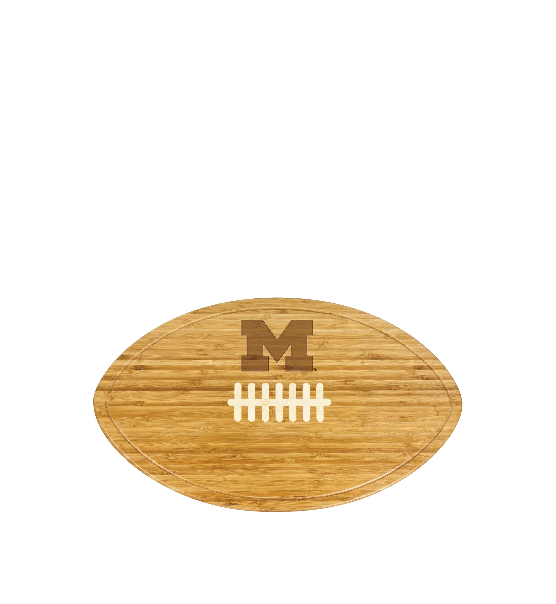 NCAA Michigan Wolverines Kickoff Football Cutting Board & Serving Tray
