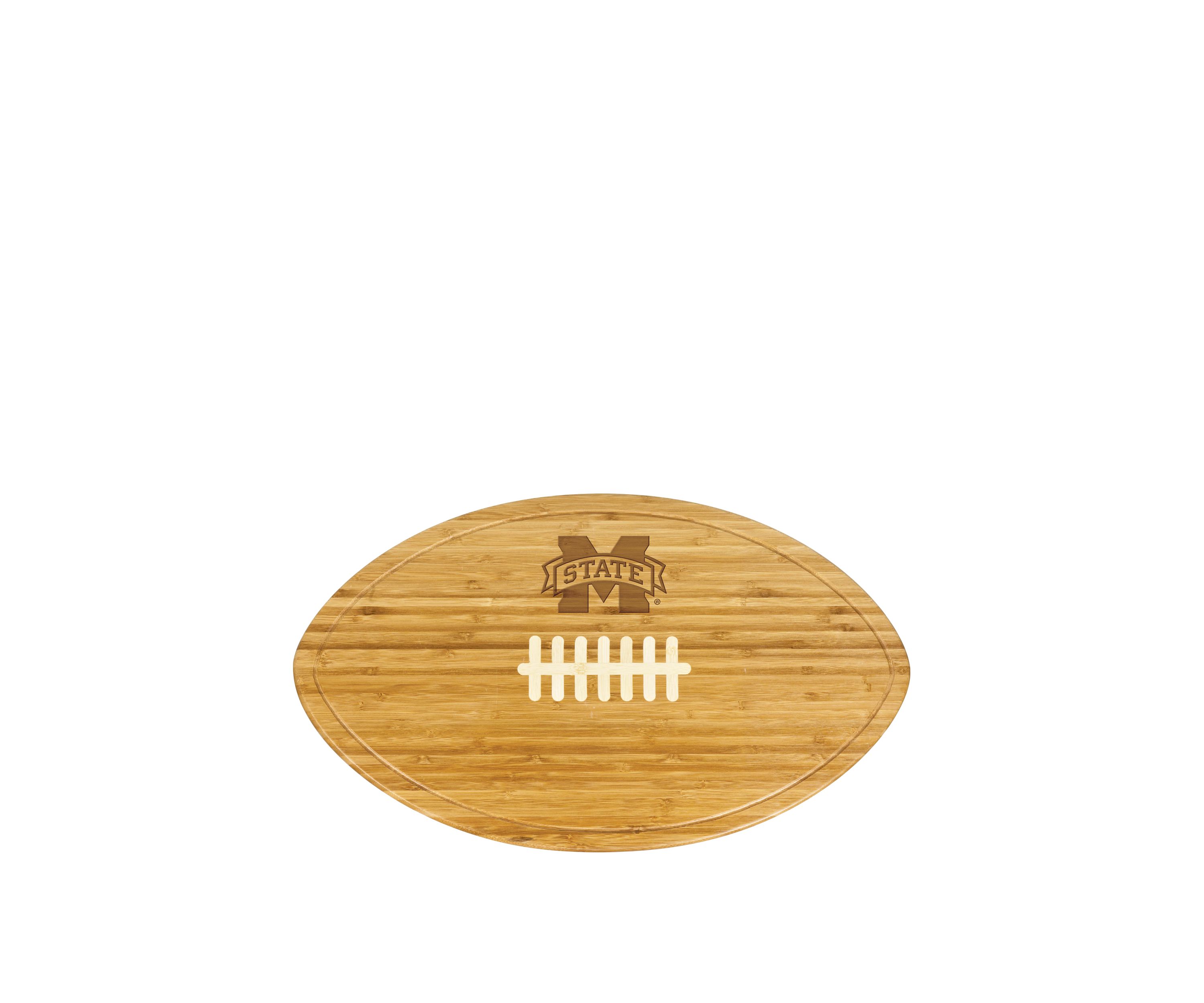 NCAA Mississippi State Bulldogs Kickoff Football Cutting Board & Serving Tray