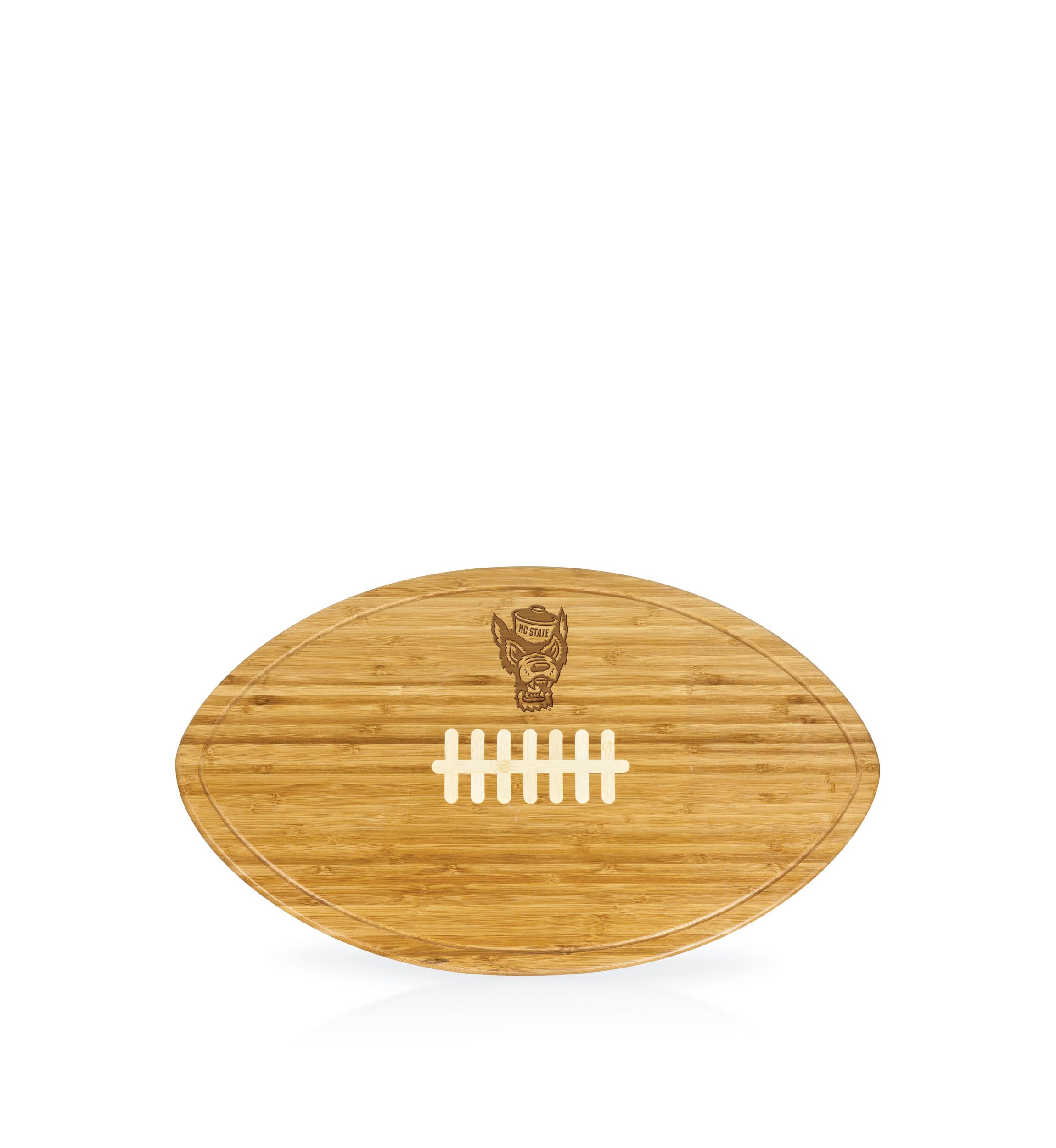 NCAA NC State Wolfpack Kickoff Football Cutting Board & Serving Tray