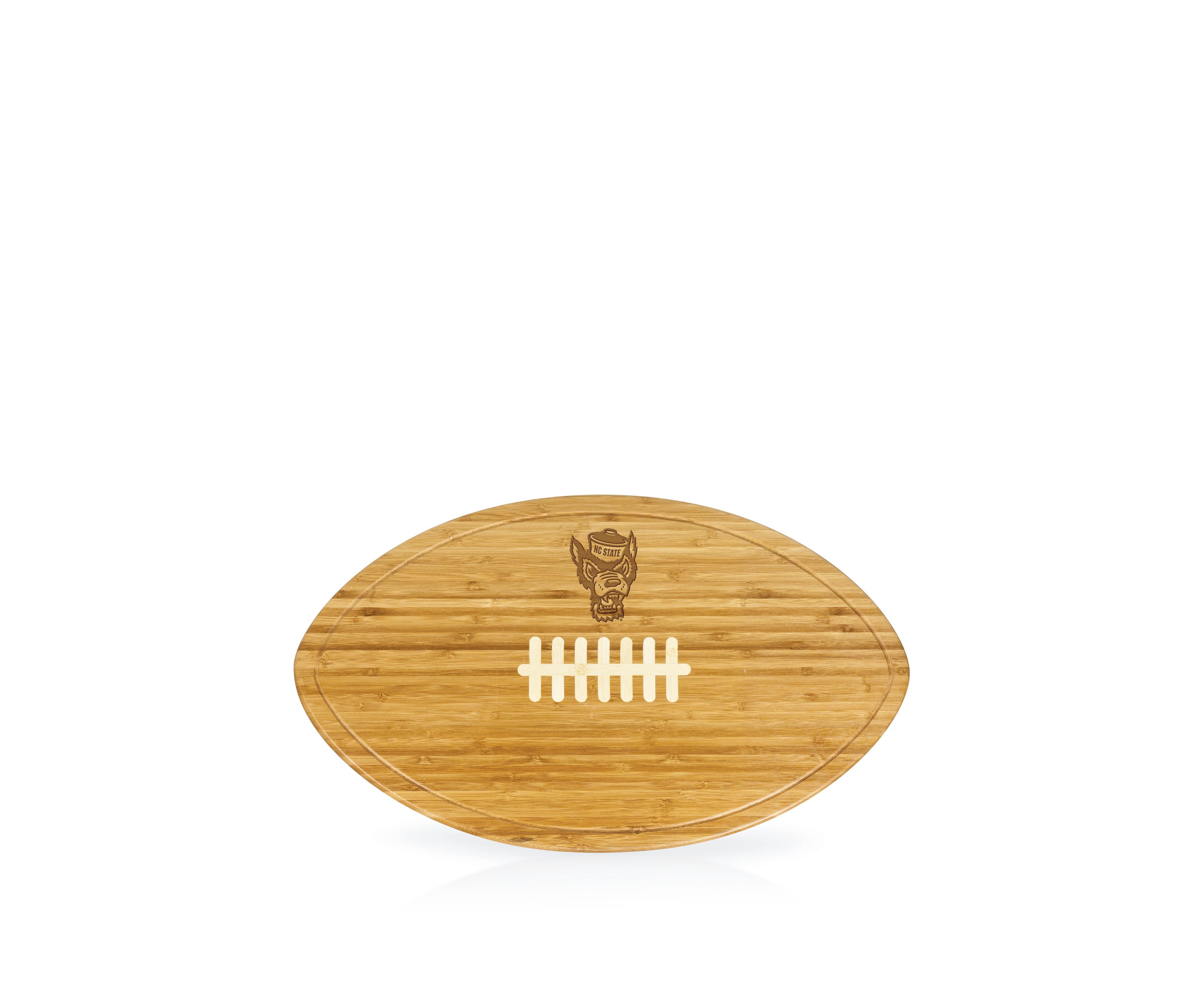 NCAA NC State Wolfpack Kickoff Football Cutting Board & Serving Tray