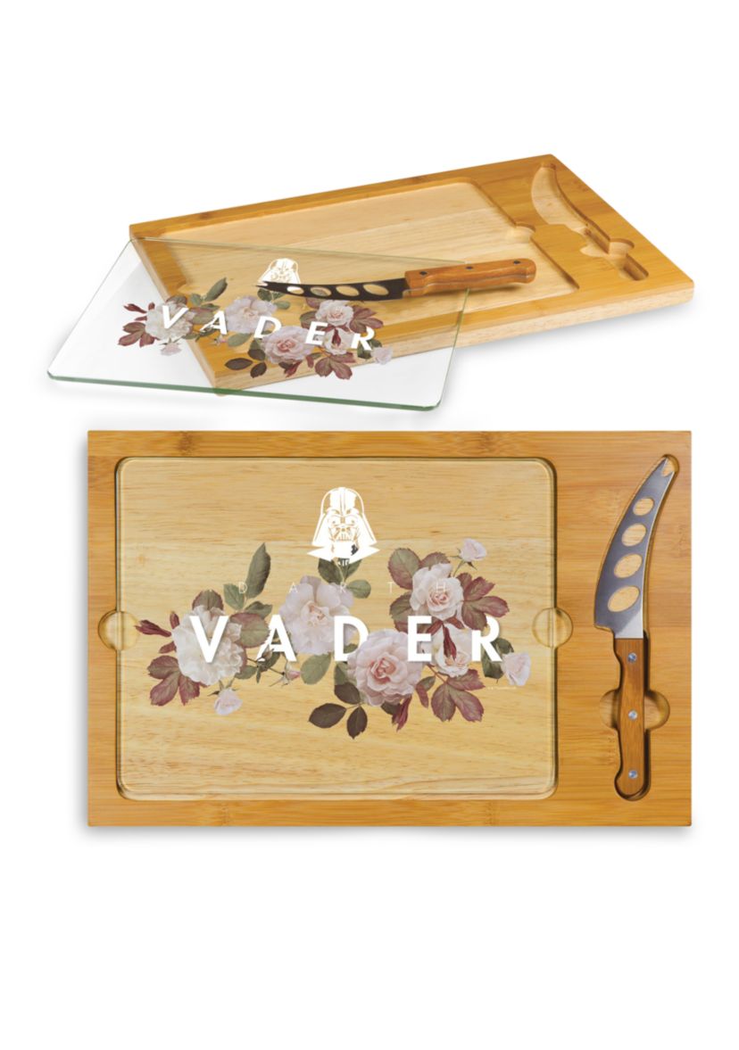 Darth Vader - Icon Glass Top Serving Tray & Knife Set 
