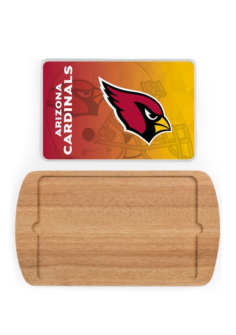 NFL Arizona Cardinals Billboard Glass Top Serving Tray