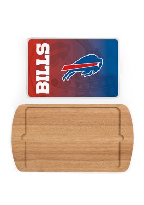 Toscana NFL Buffalo Bills Billboard Glass Top Serving Tray
