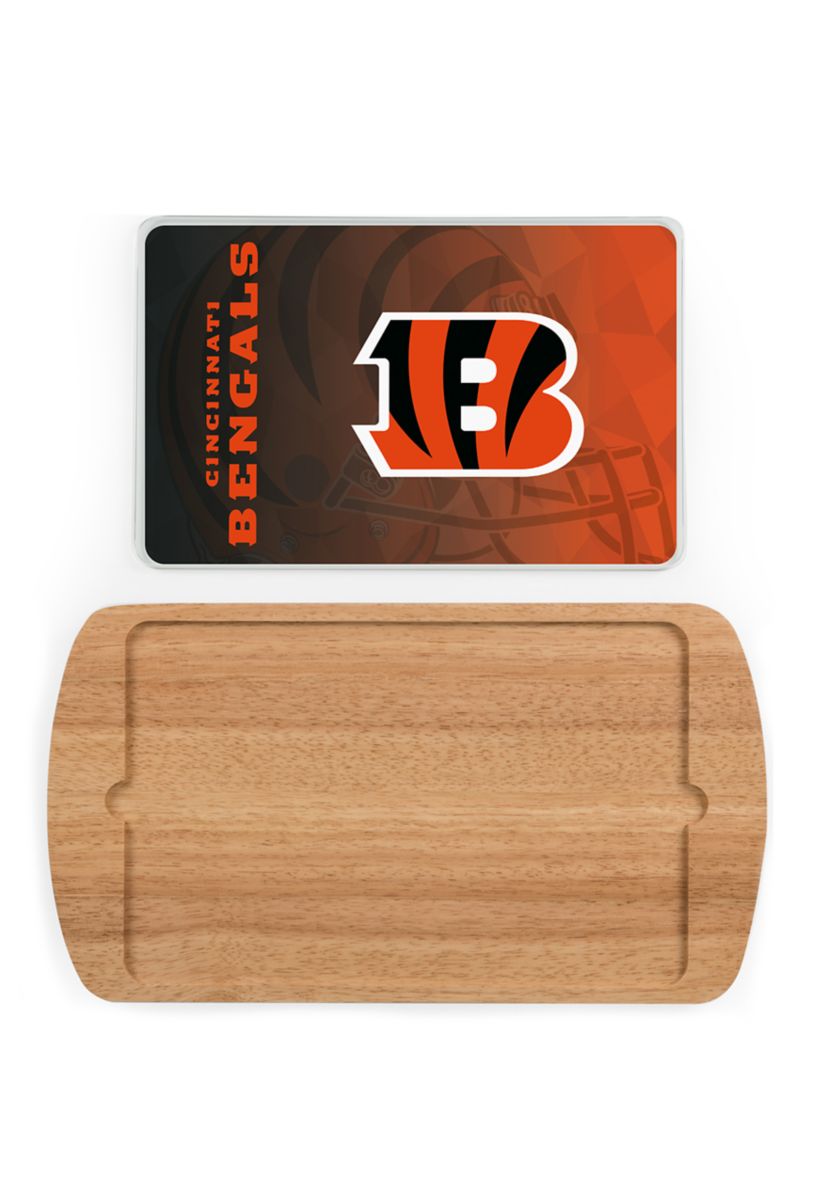 NFL Cincinnati Bengals Billboard Glass Top Serving Tray