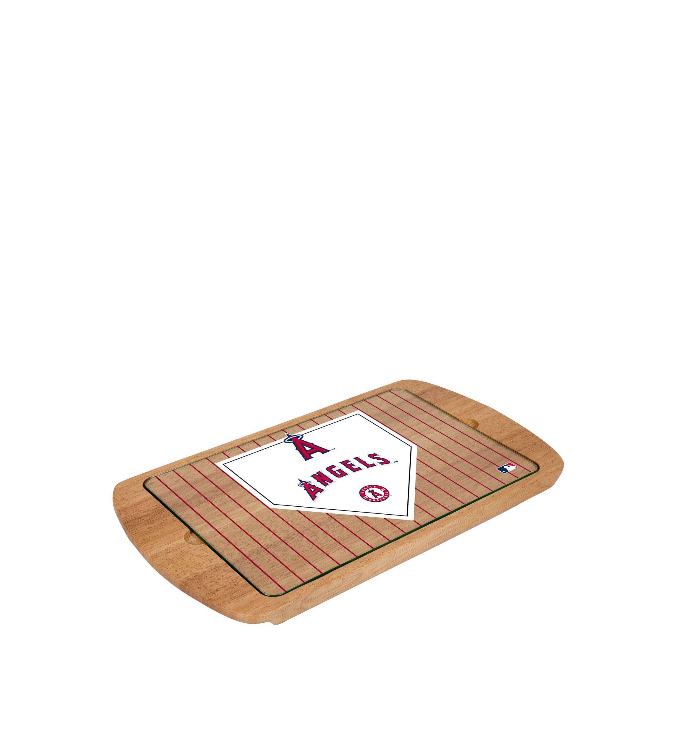 MLB Los Angeles Angels Billboard Glass Top Serving Tray