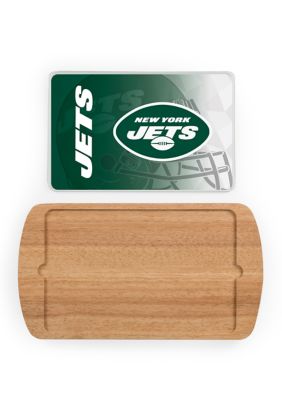 Picnic Time New York Jets Billboard Glass Top Serving Tray