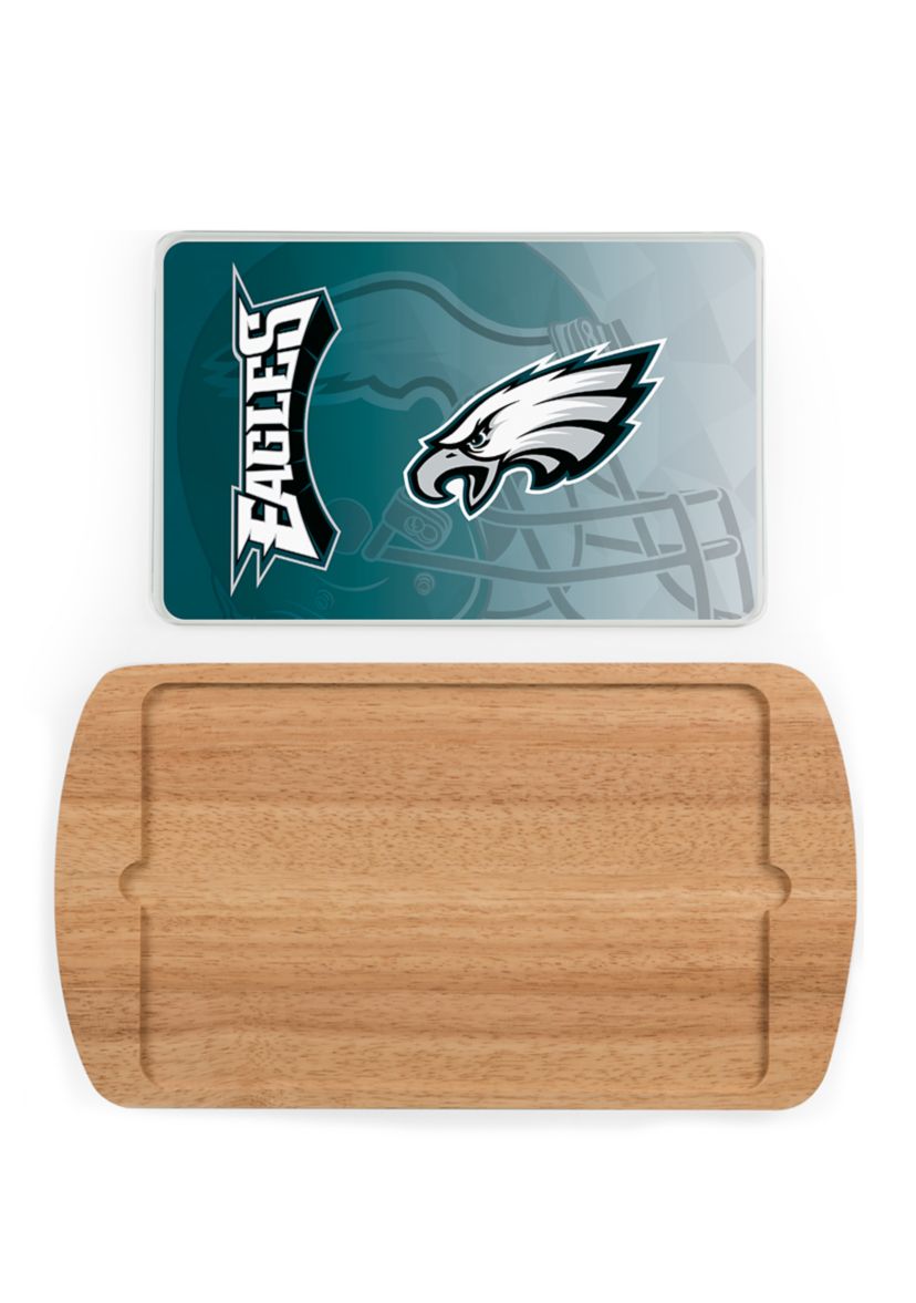 NFL Philadelphia Eagles Billboard Glass Top Serving Tray
