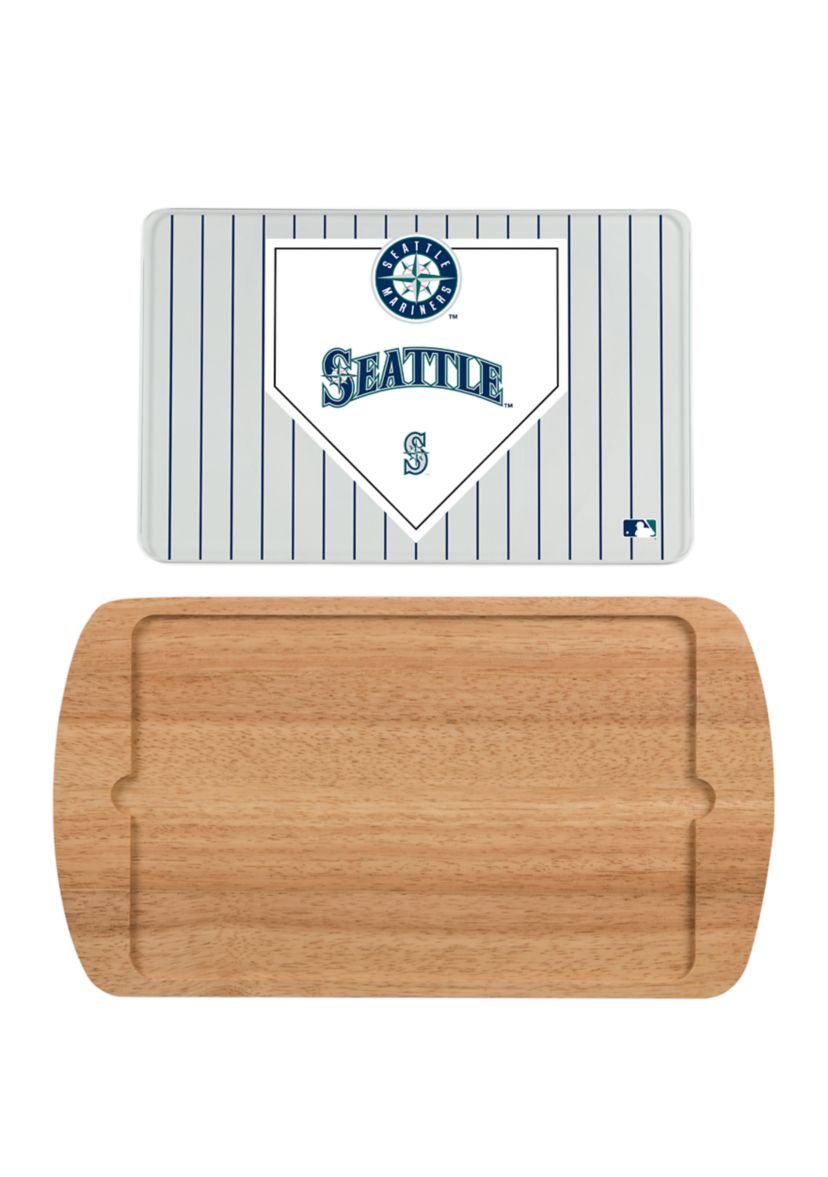 MLB Seattle Mariners Billboard Glass Top Serving Tray
