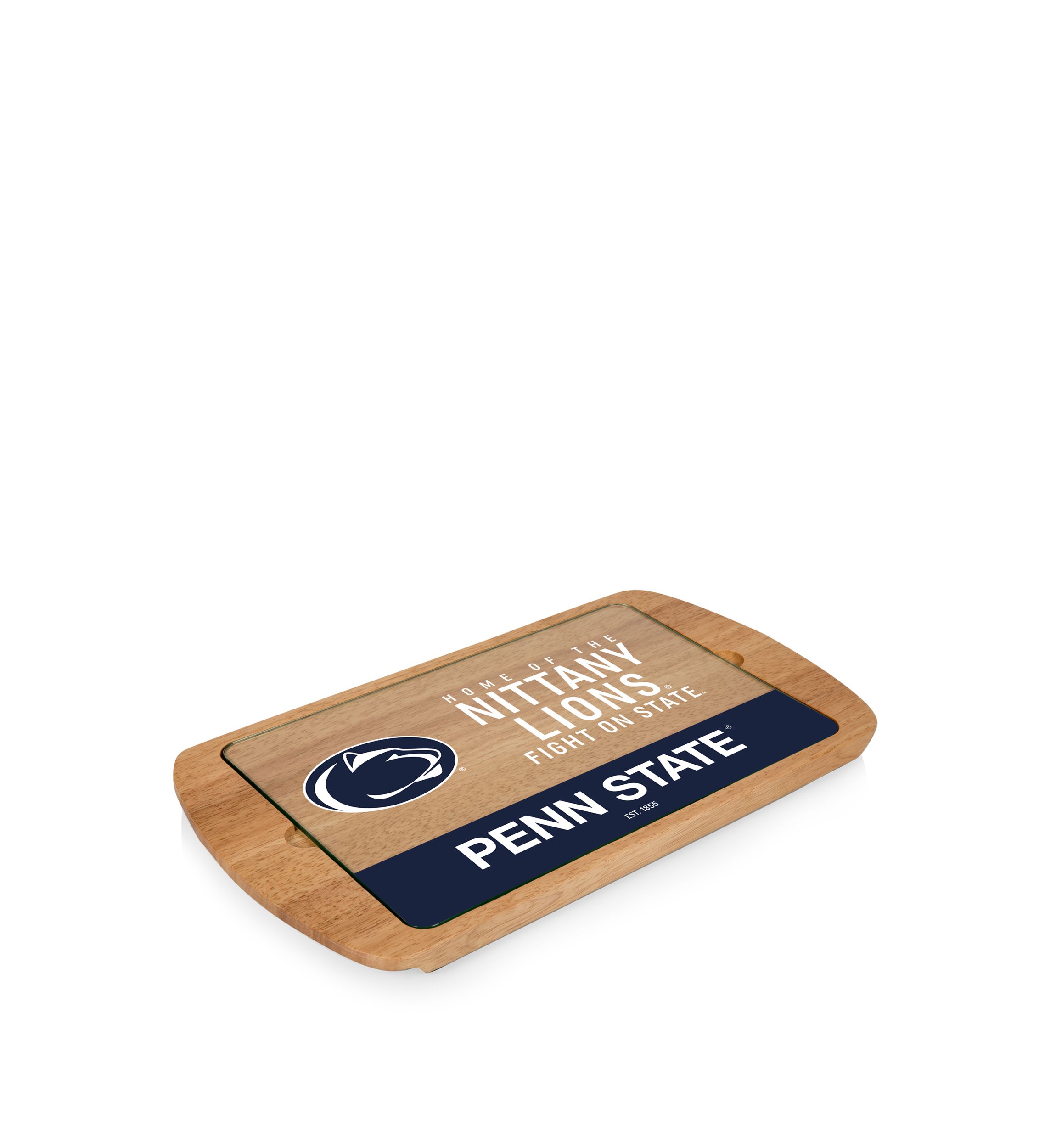 NCAA Penn State Nittany Lions Billboard Glass Top Serving Tray