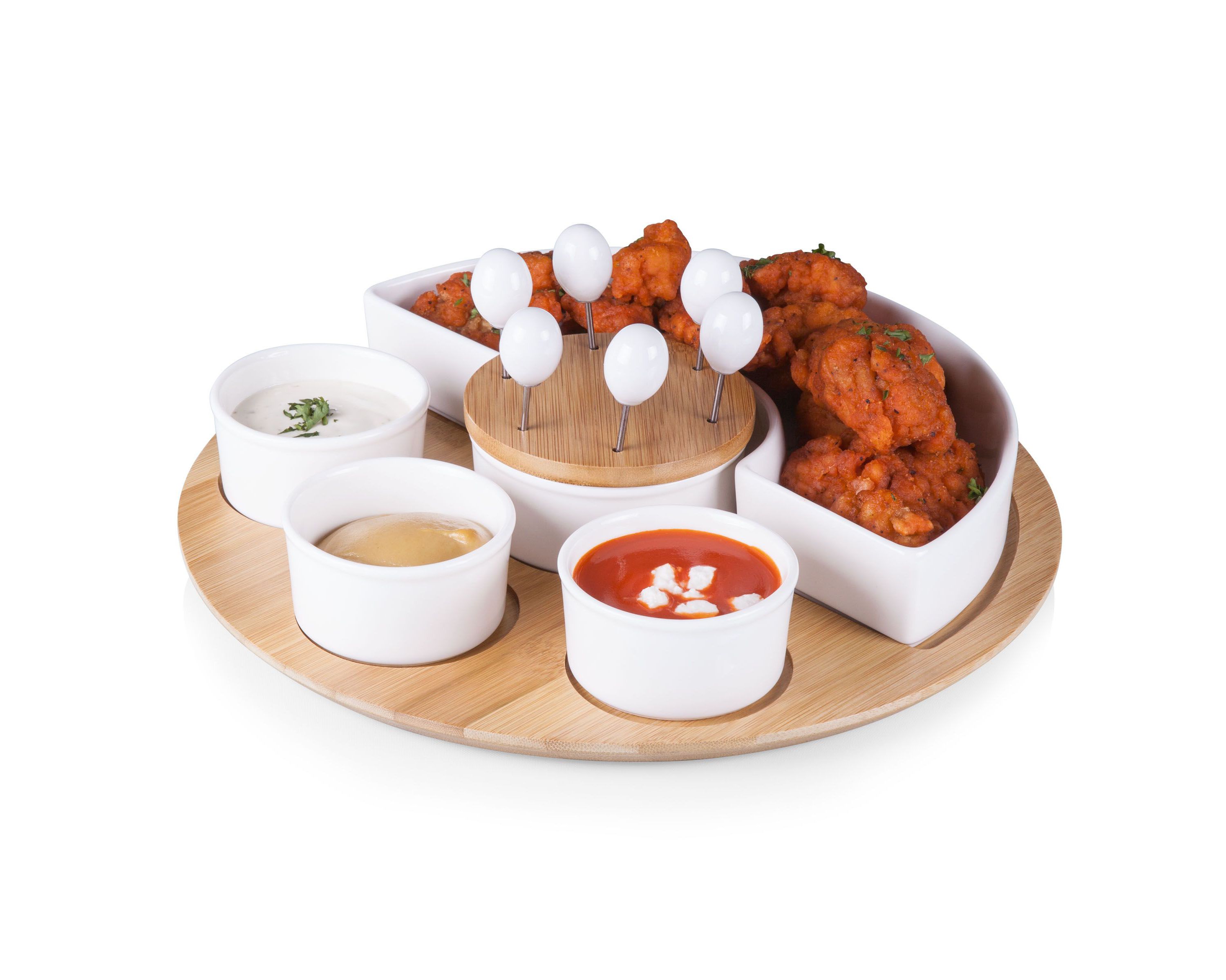 NFL Washington Commanders Symphony Appetizer Serving Tray Set