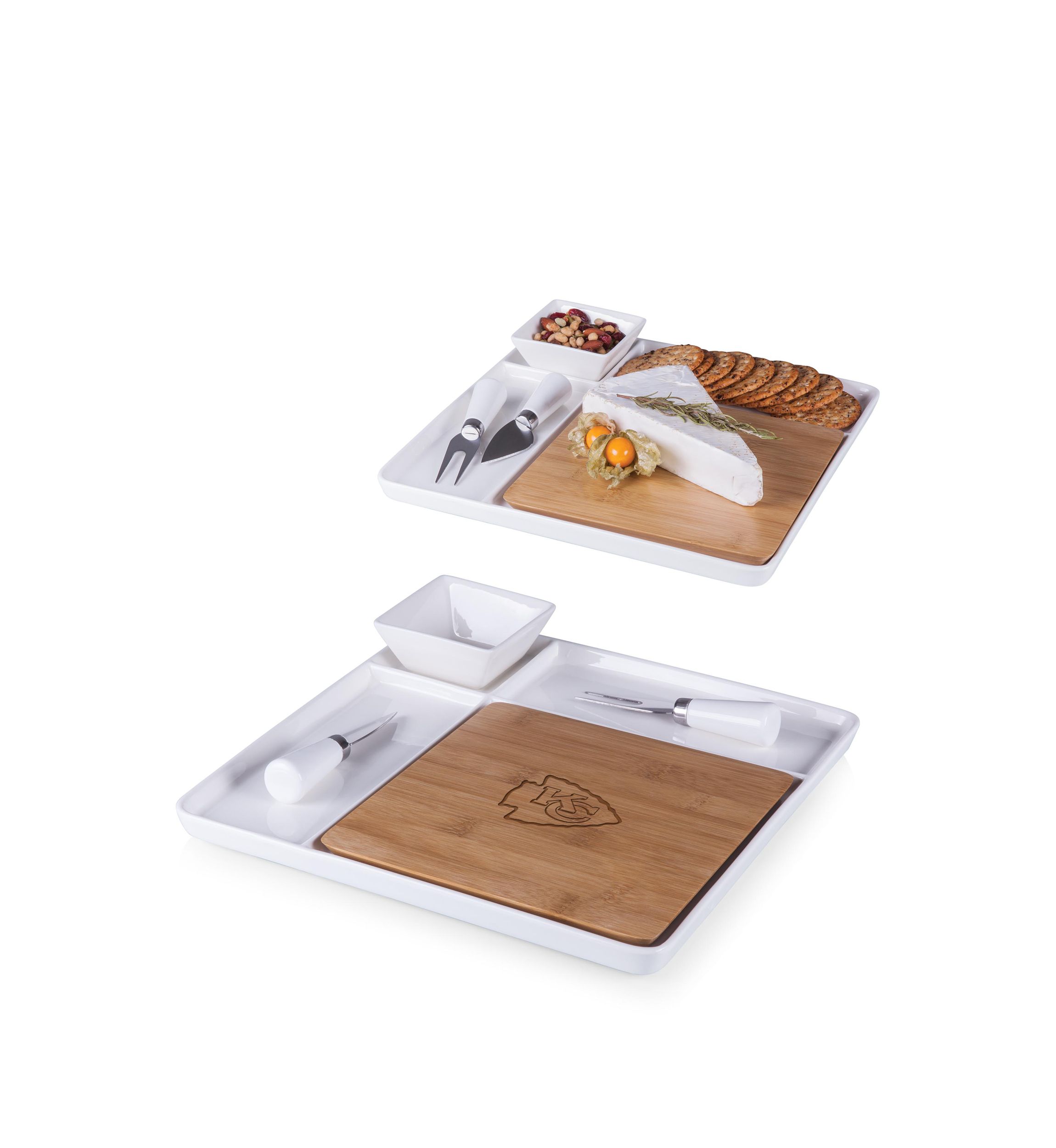 NFL Kansas City Chiefs Peninsula Cutting Board & Serving Tray
