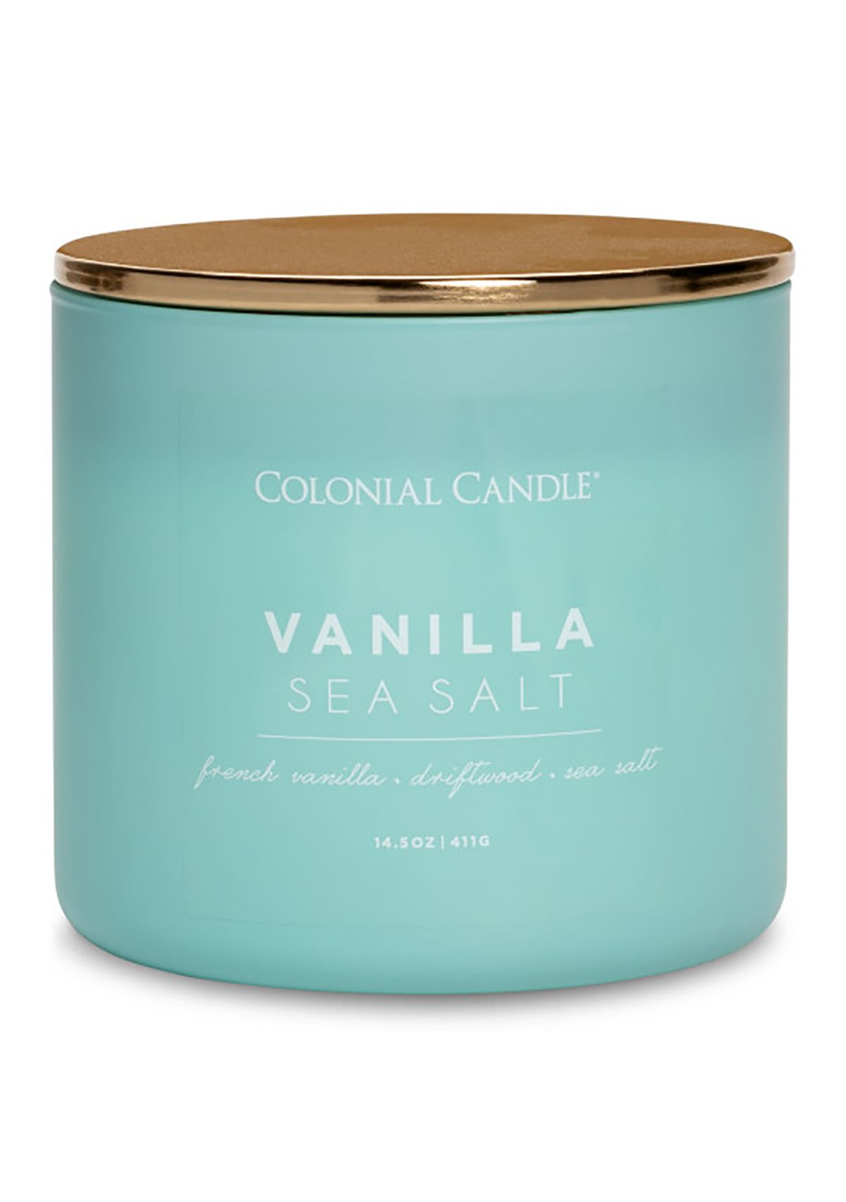 14.5 Ounce Pop of Color Candle - Vanilla Sea