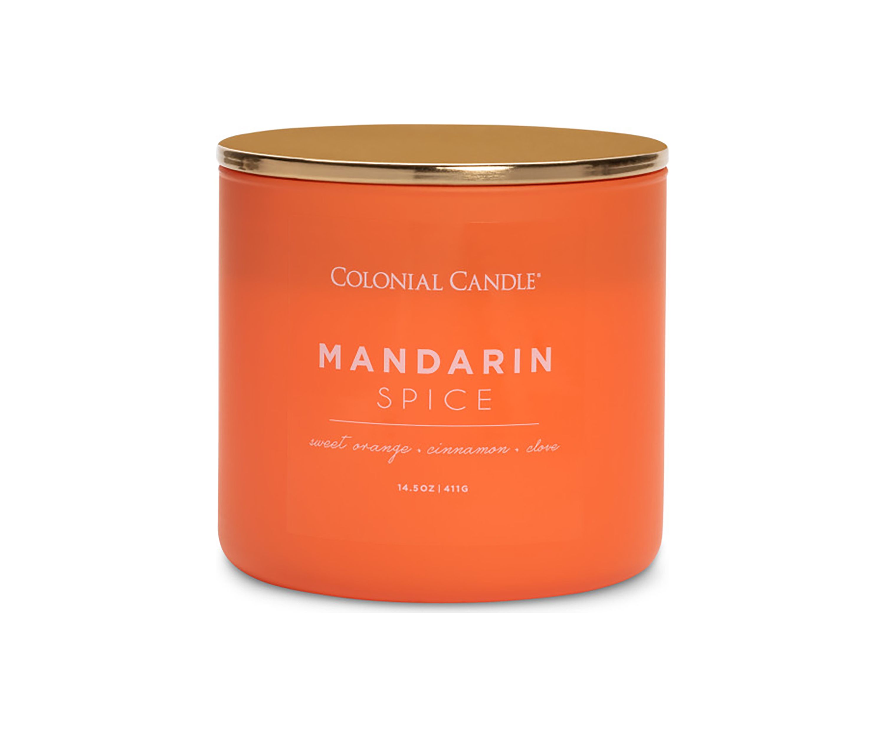 14.5 Ounce Pop of Color Candle - Mandarin Spice