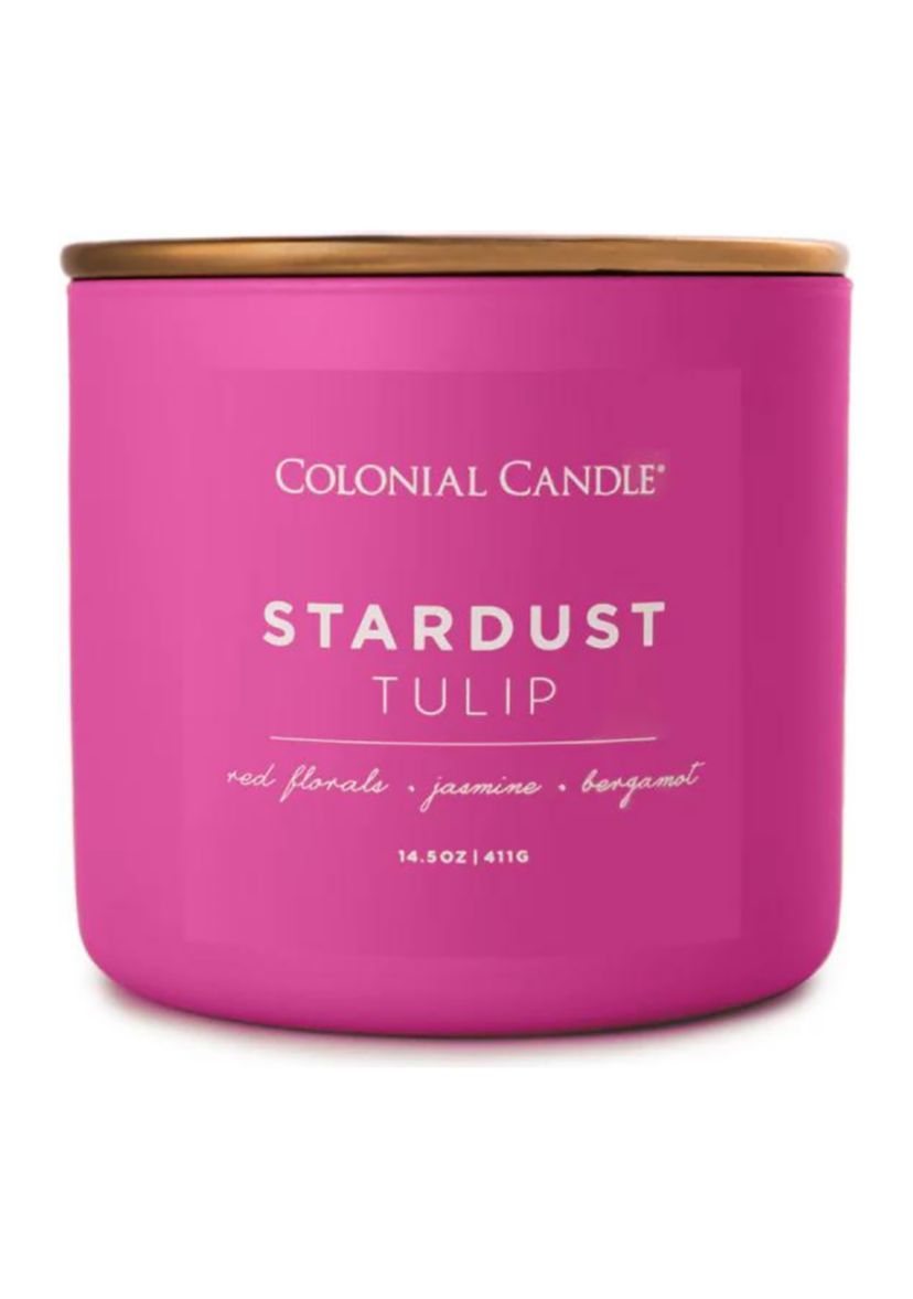 Pop of Color Stardust Tulip Scented Candle
