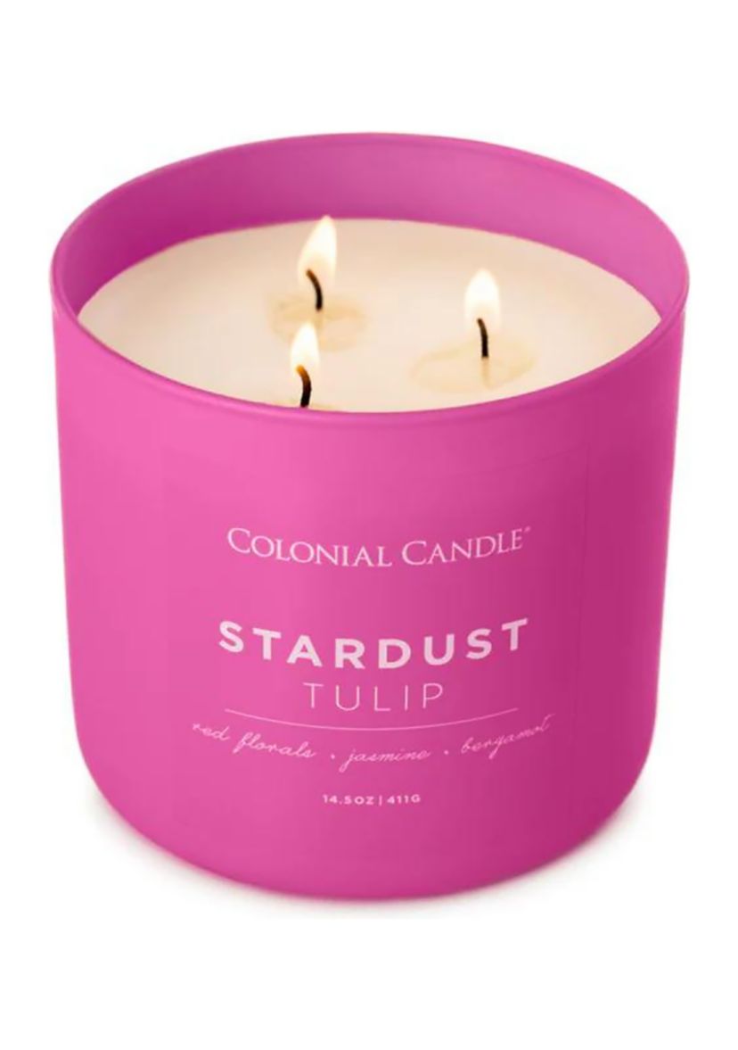 Pop of Color Stardust Tulip Scented Candle
