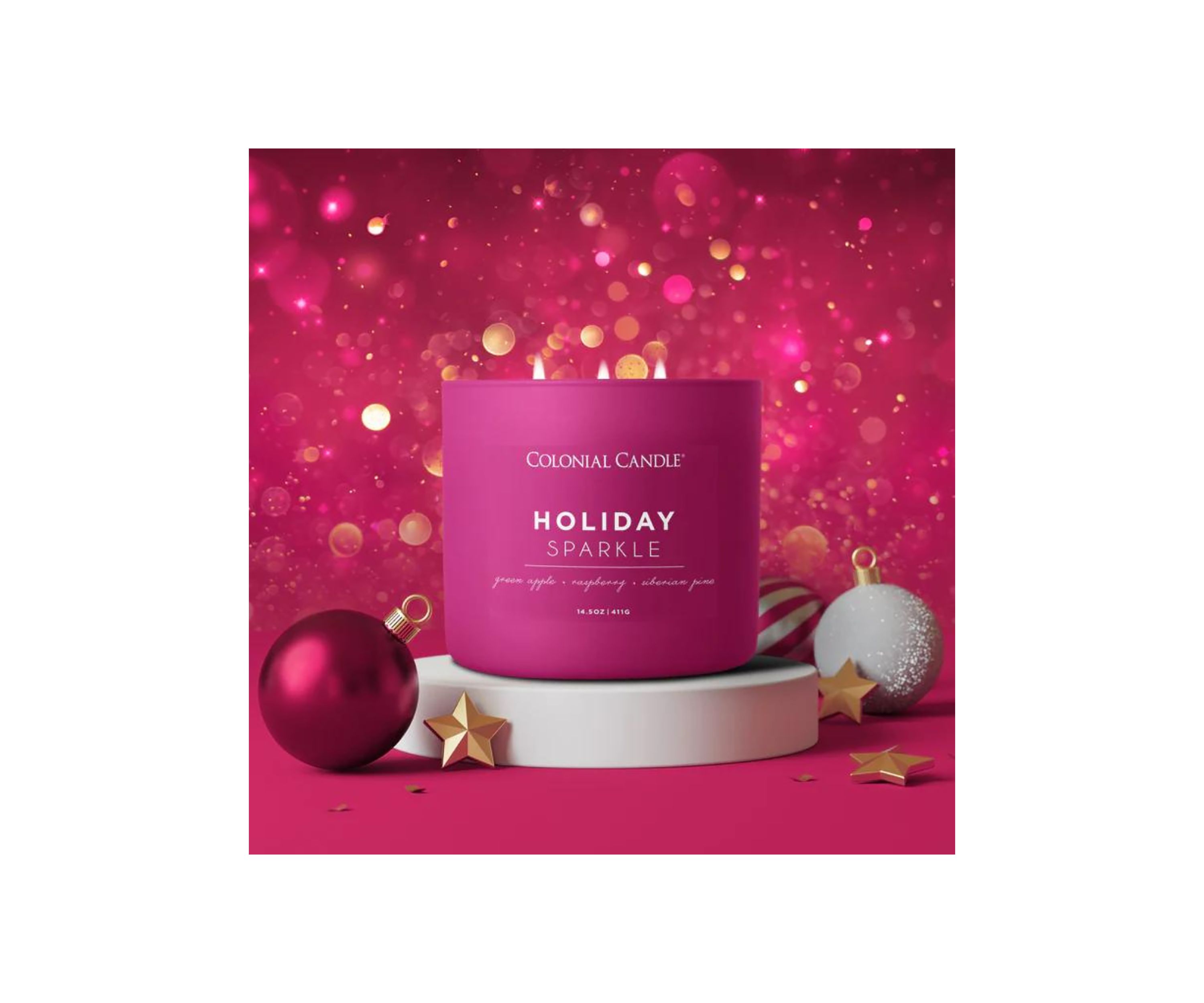 Holiday Sparkle Scented Candle