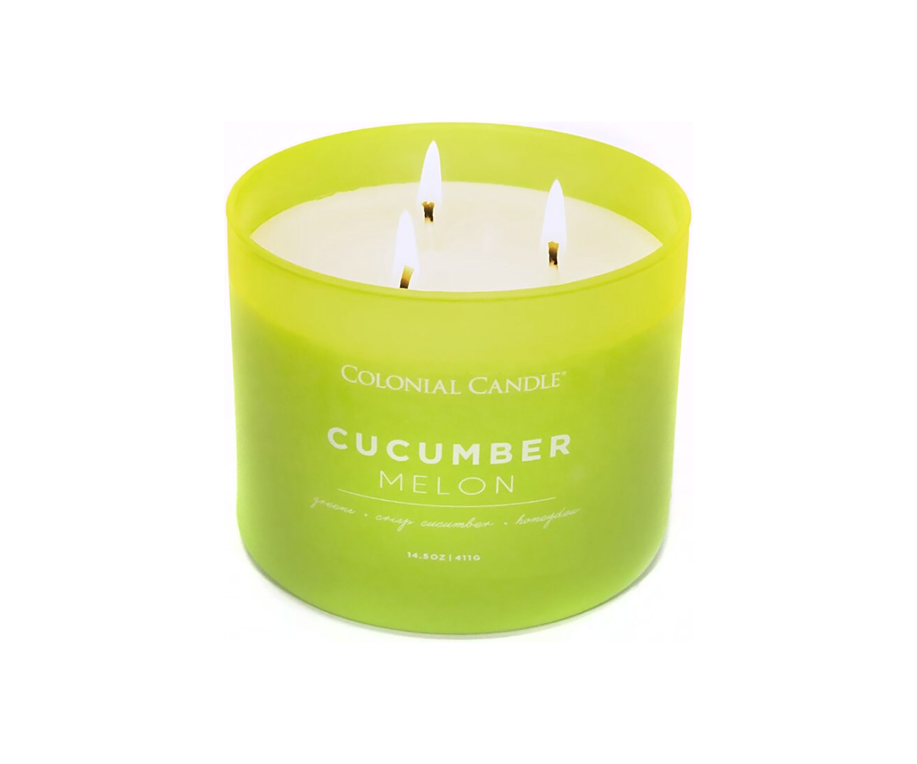 Pop of Color Cucumber Melon Candle