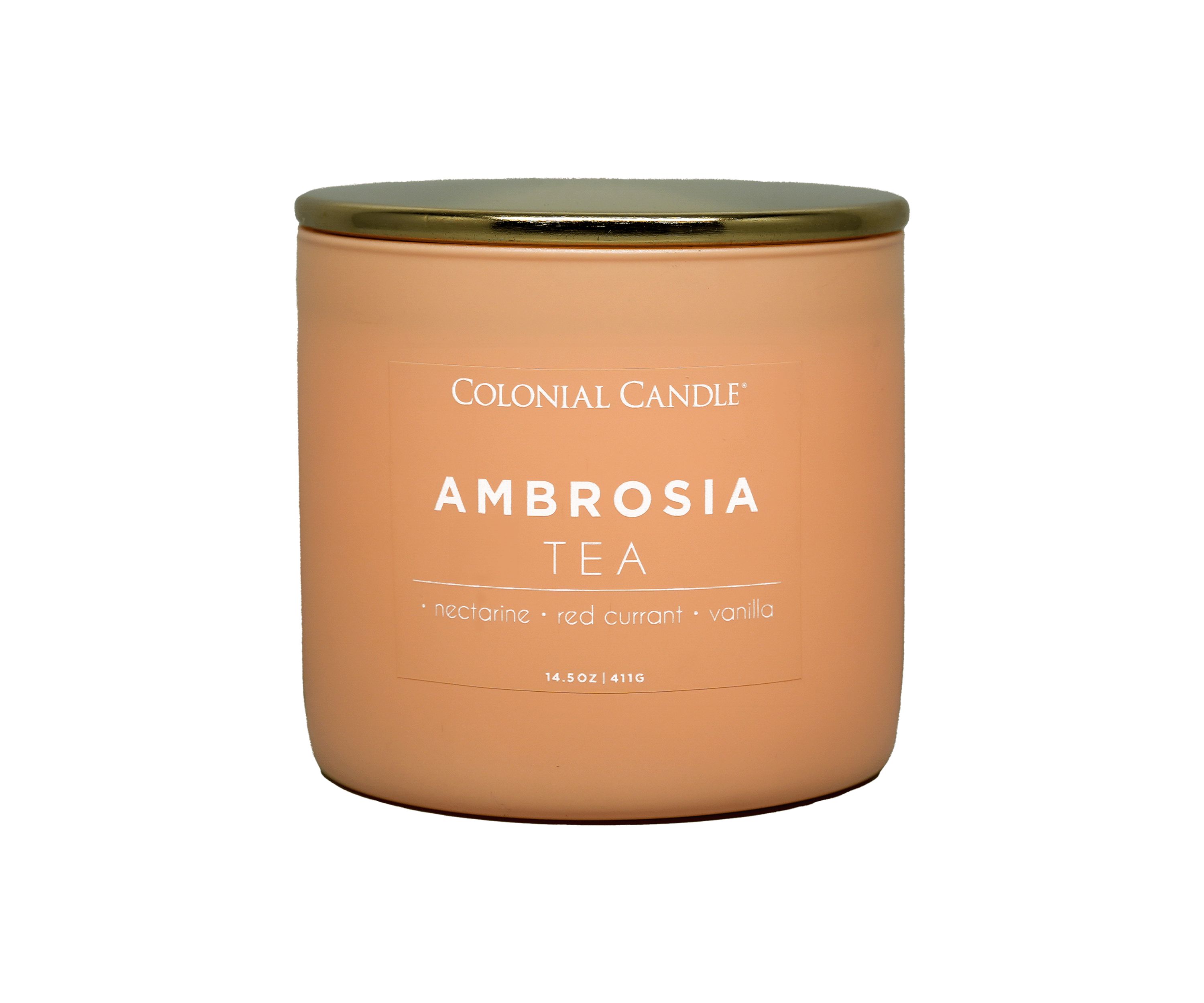 Pop of Color Ambrosia Tea Scented Candle