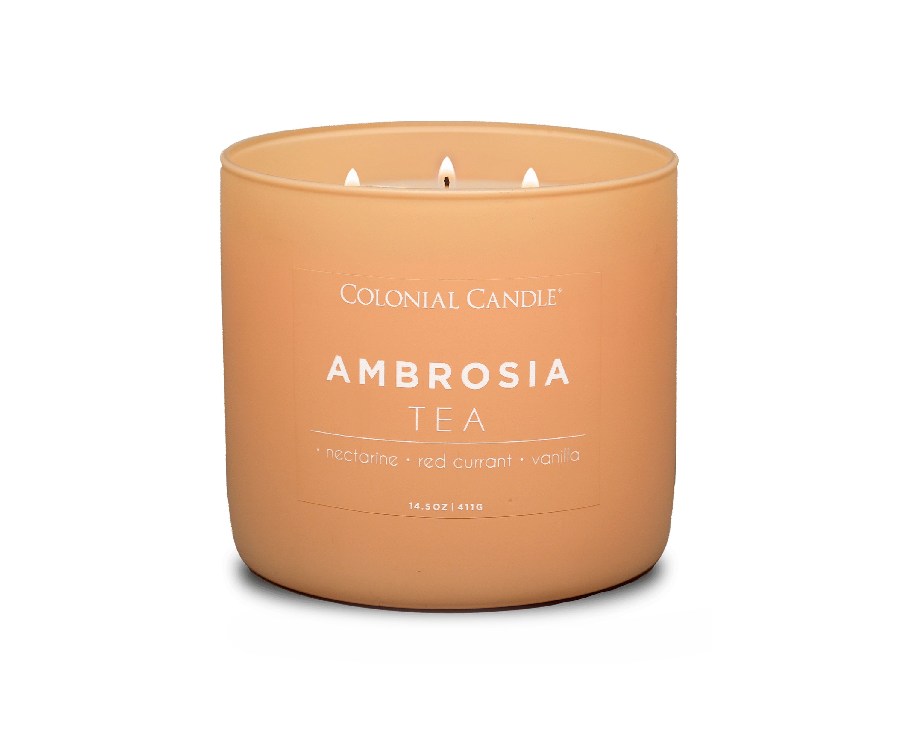 Pop of Color Ambrosia Tea Scented Candle