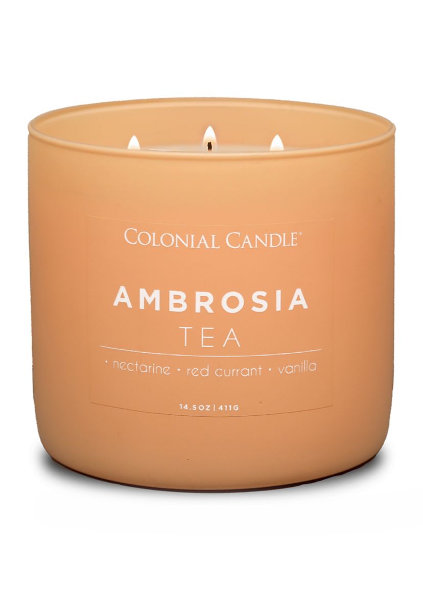 Pop of Color Ambrosia Tea Scented Candle