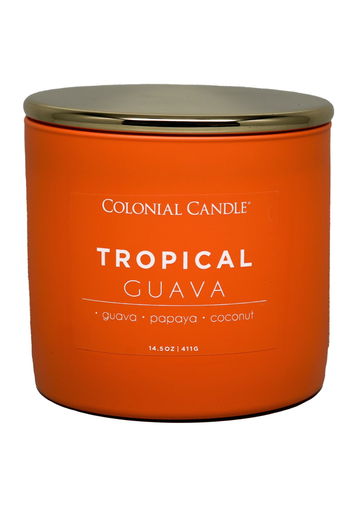 Pop of Color Tropical Guava Scented Candle