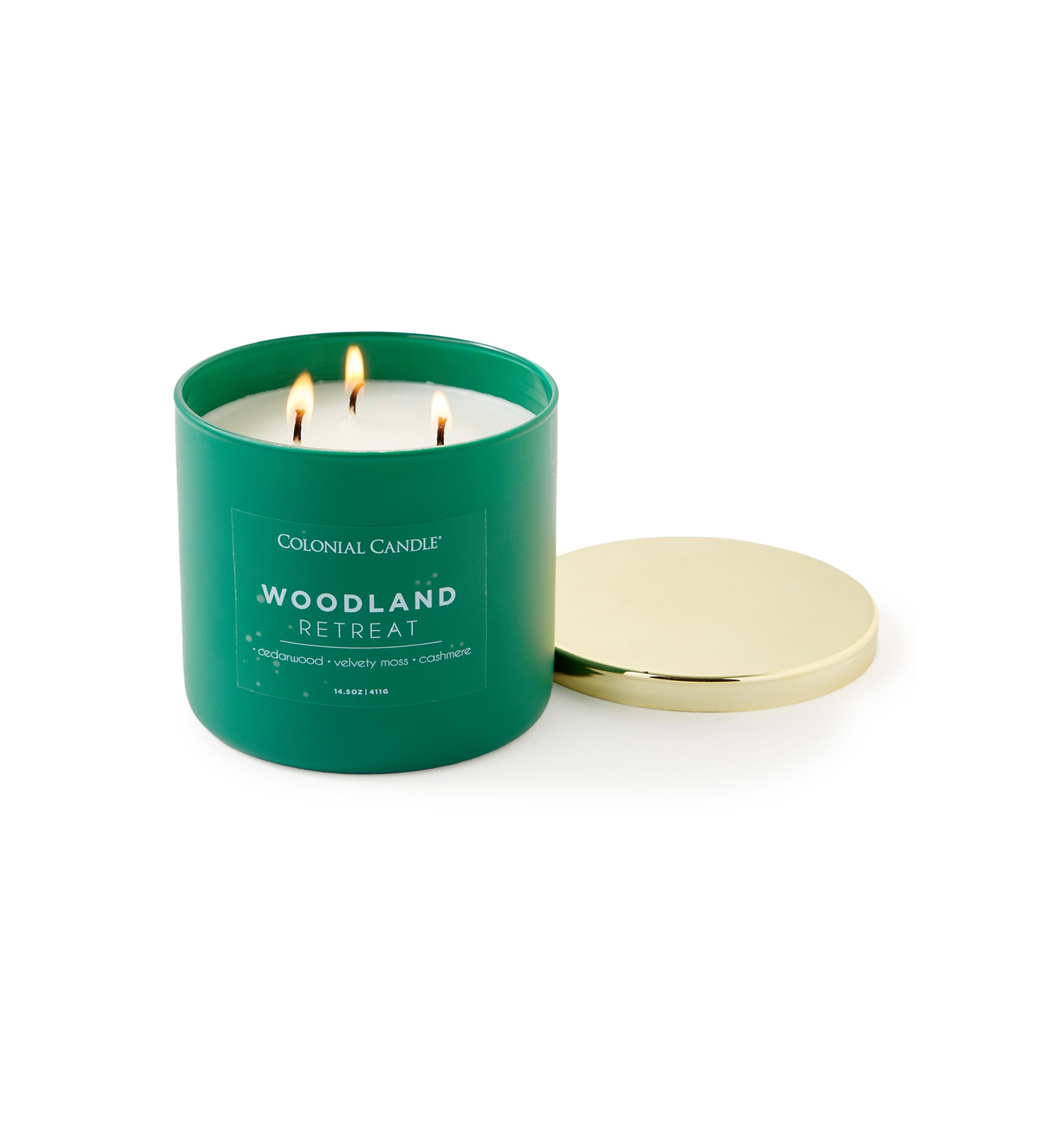 Pop of Color Woodland Retreat Scented Candle