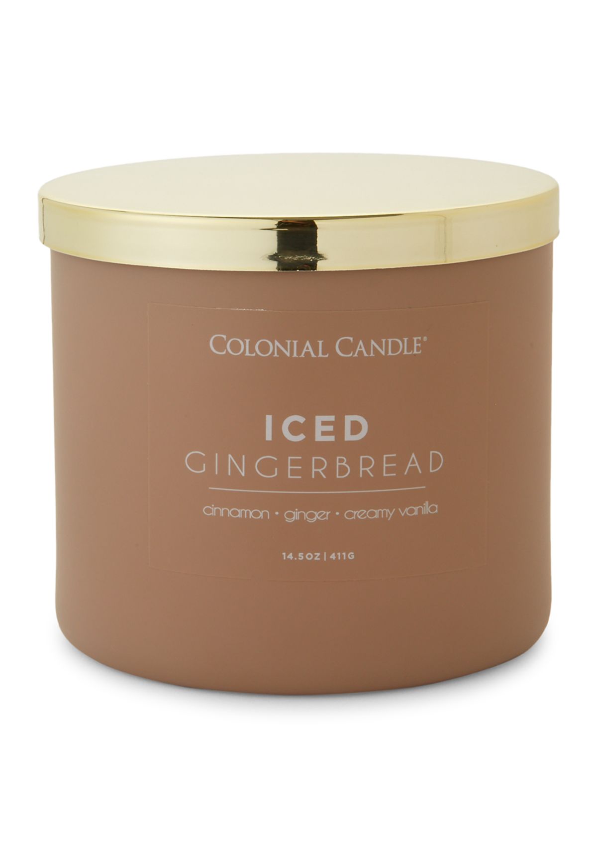 Iced Gingerbread Candle