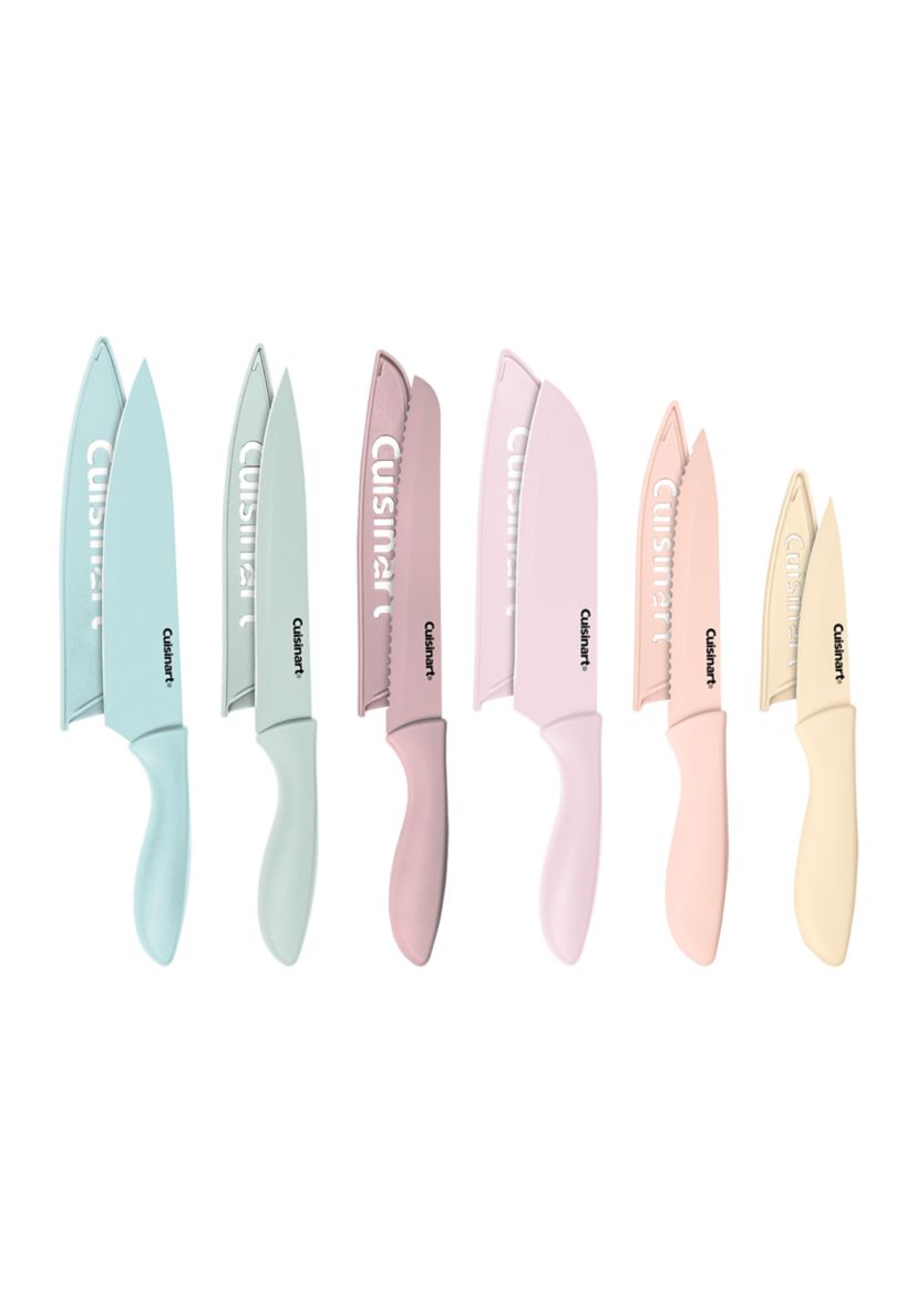 12-Piece Pastel Knife Set