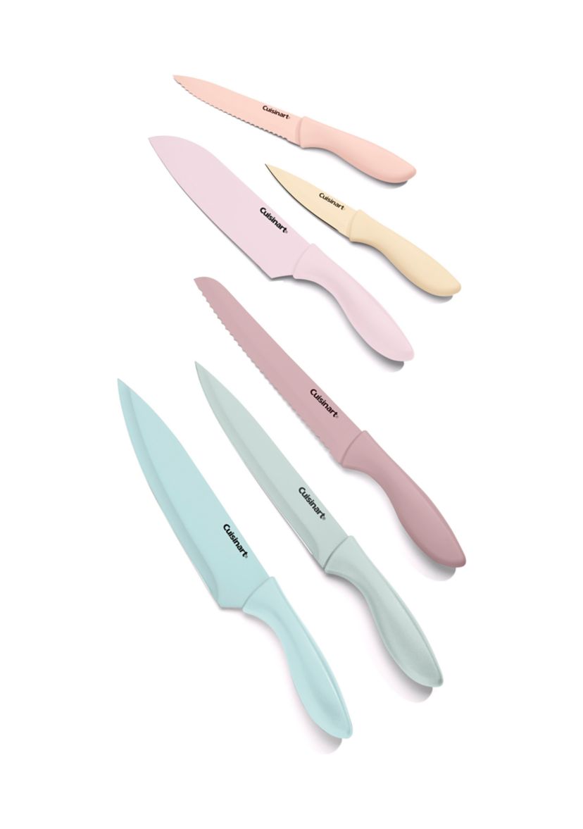 12-Piece Pastel Knife Set