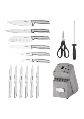 Cuisinart Stainless Steel 15 Piece Rotating Block Set