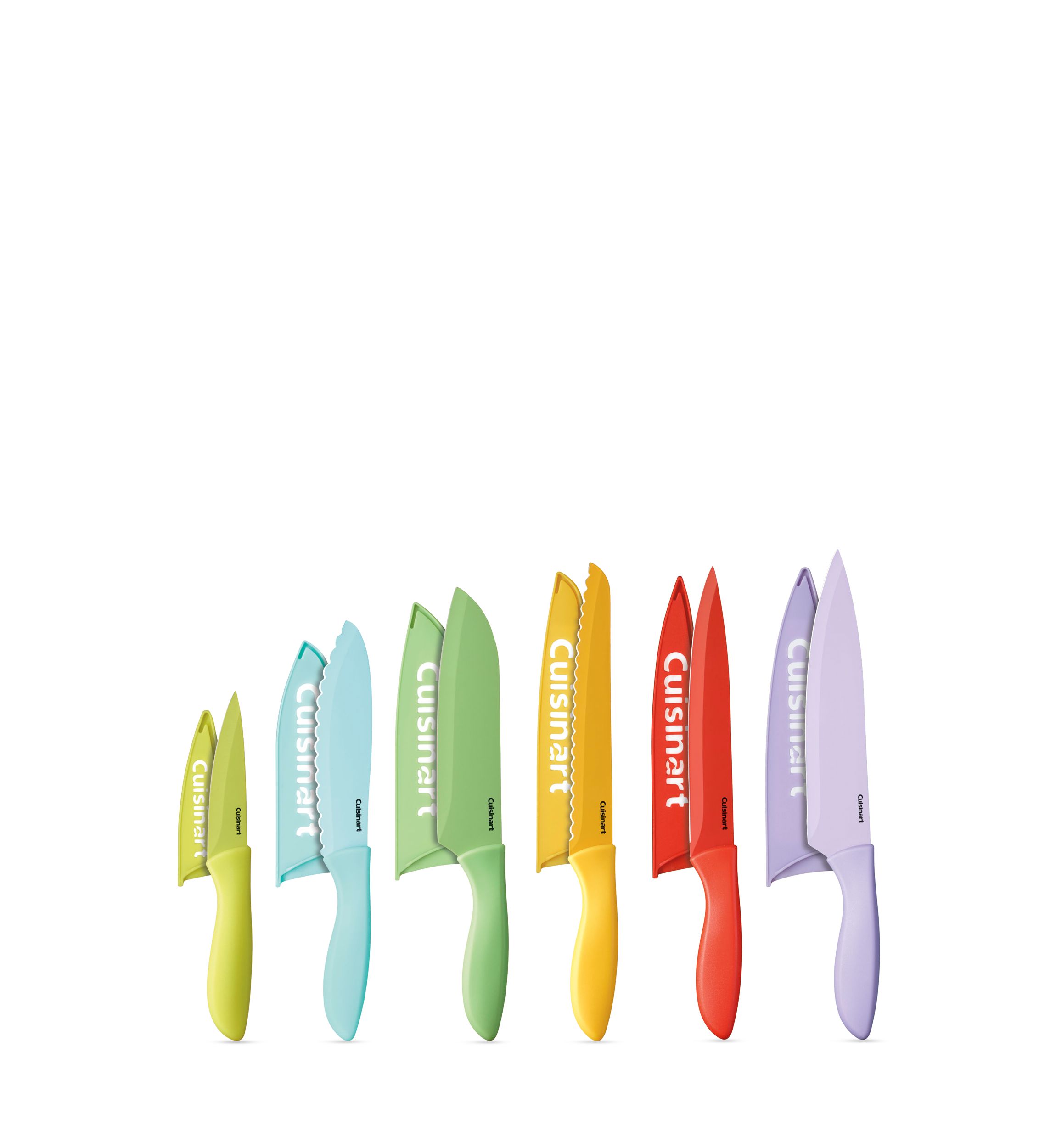 12-Piece Ceramic Color Knife Set
