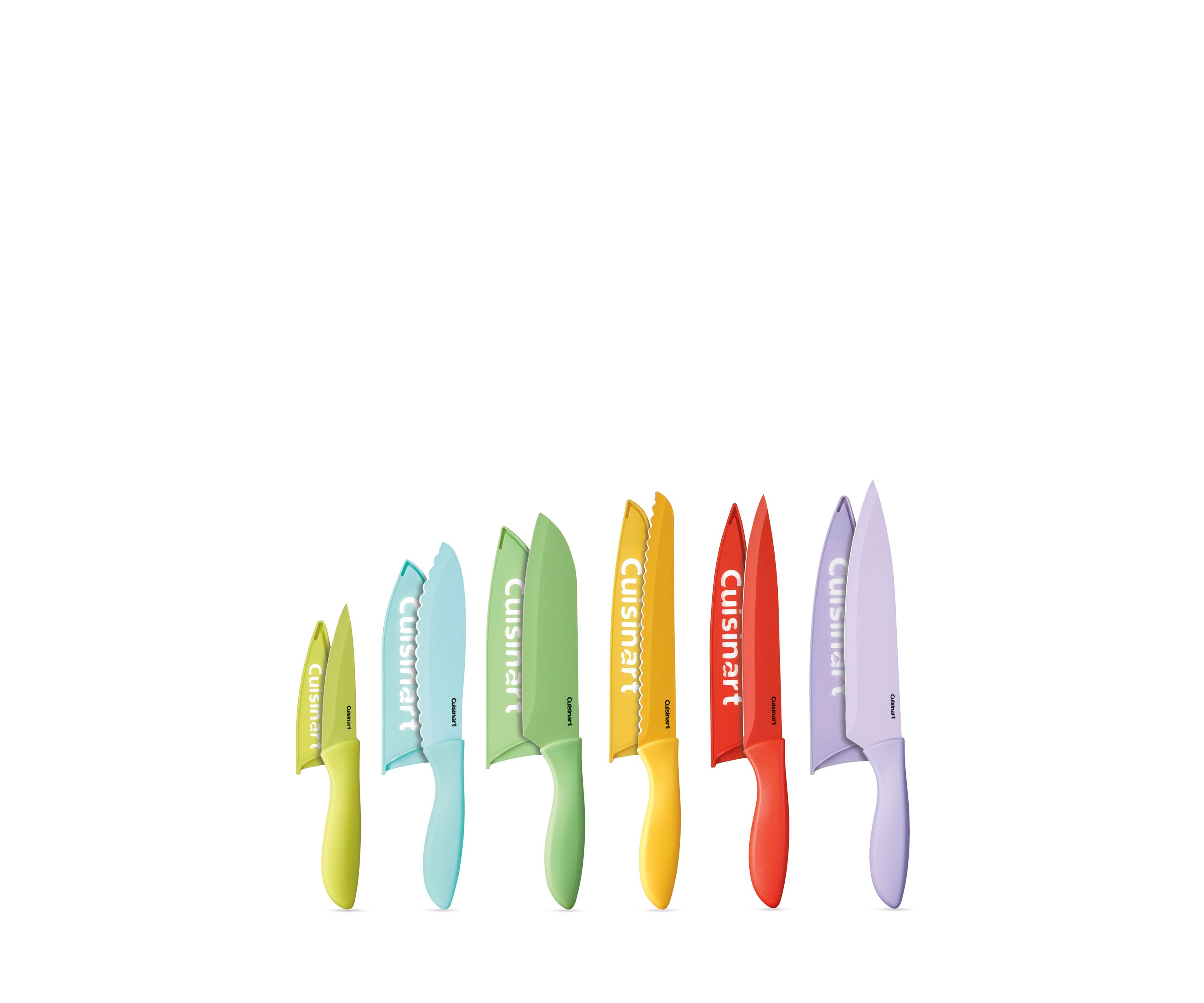 12-Piece Ceramic Color Knife Set