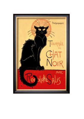 Artcom Tournee Du Chat Noir Avec Rodolptte Salis Framed Art Print Online Only