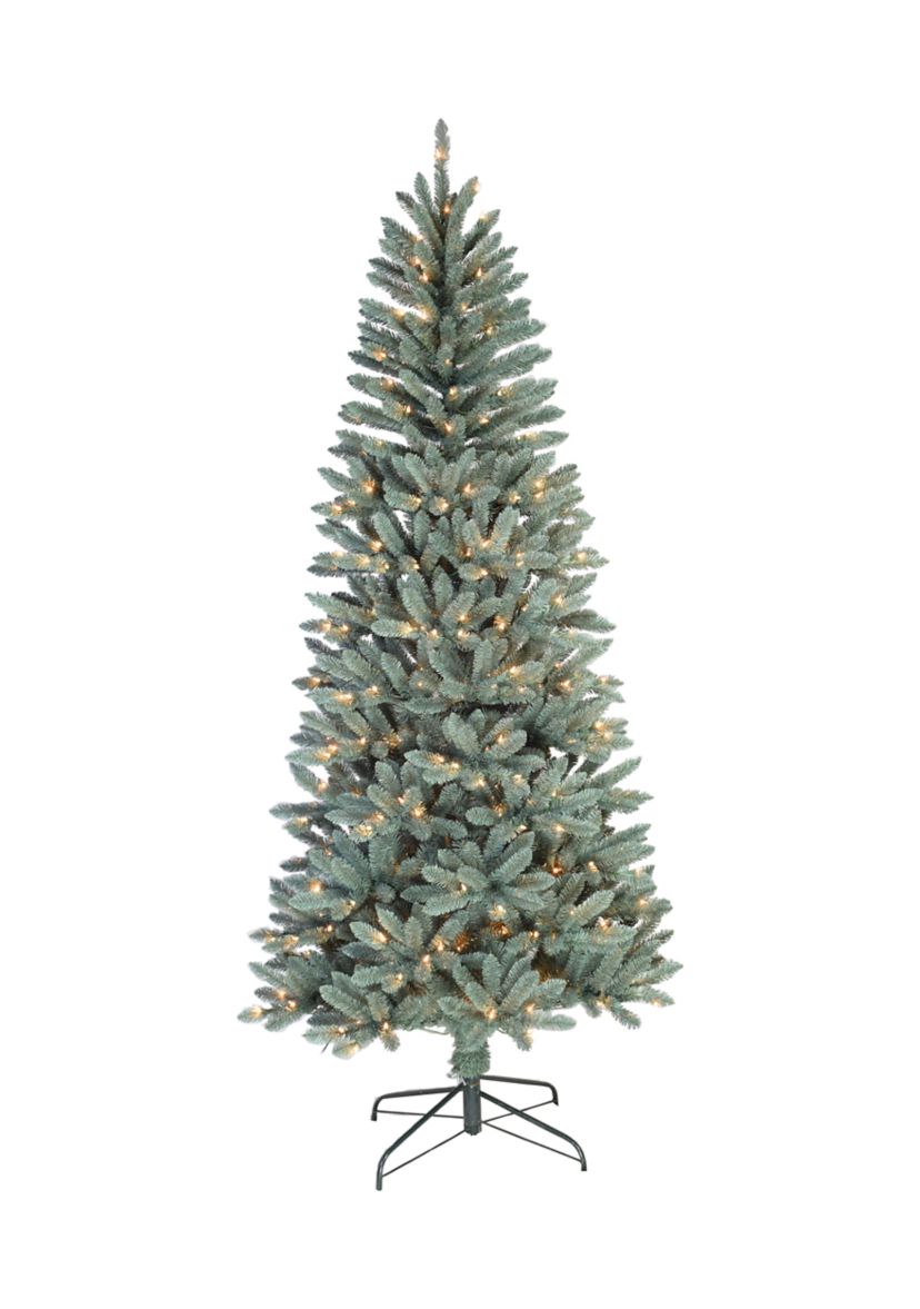 7.5 Foot Blue Spruce Slim Tree