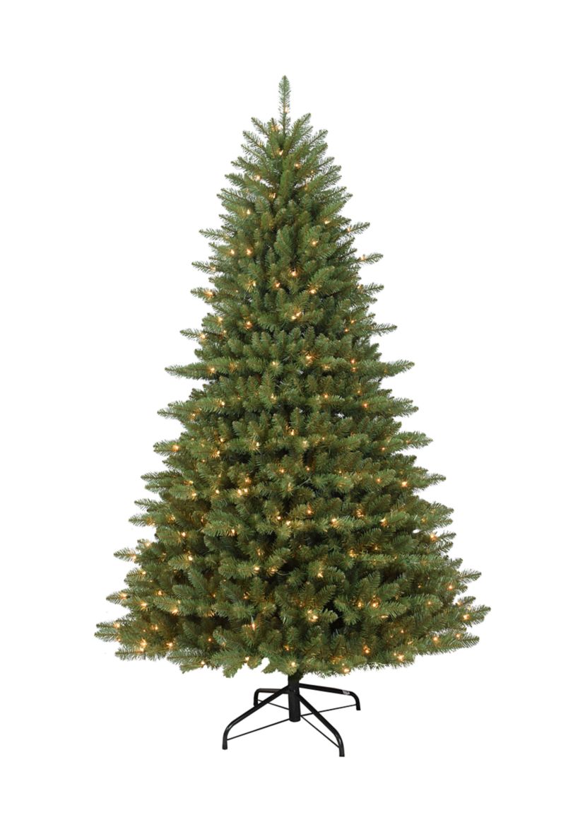 7.5 Foot Pre-Lit Cascade Pine Tree
